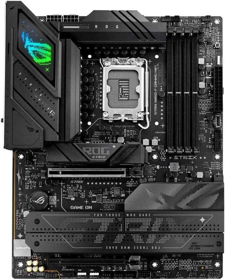 مادربرد گیمینگ ایسوس ROG Strix B860-F WiFi – سوکت LGA1851، چیپست B860، فرم فاکتور ATX