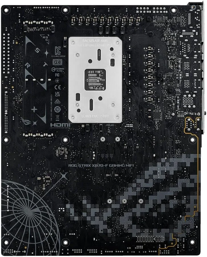 مادربرد گیمینگ ایسوس ROG Strix X870-F WiFi – سوکت AMD AM5، چیپست X870، PCIe 5.0، USB4، Wi-Fi 7