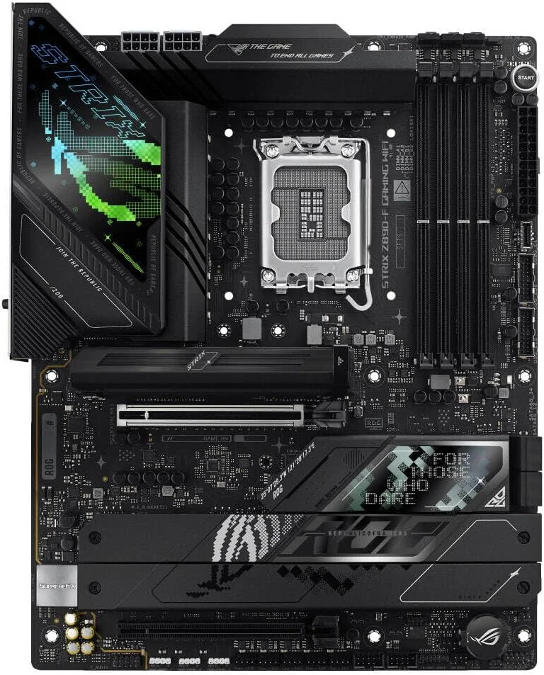 مادربرد گیمینگ ایسوس ROG Strix Z890-F WiFi – سوکت LGA 1851، چیپست Z890، USB 3.2 Gen 2، فرم فاکتور ATX