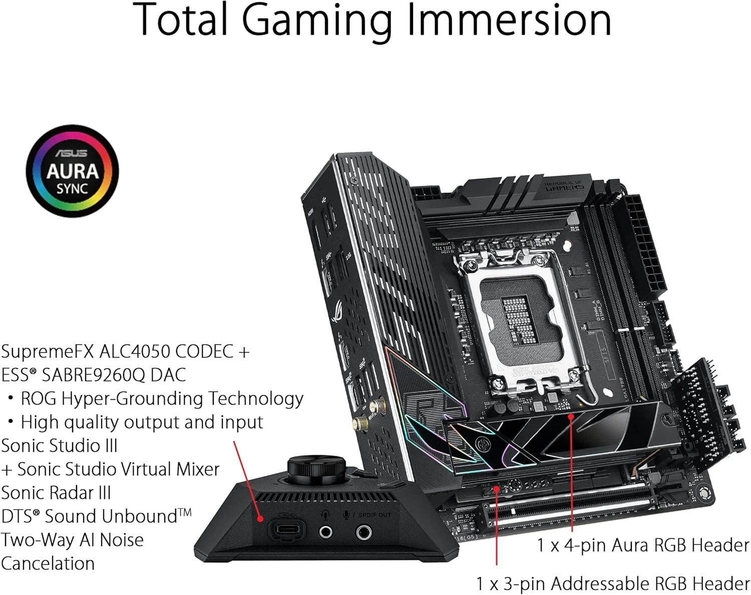 مادربرد ASUS ROG Strix Z790I Gaming WIFI