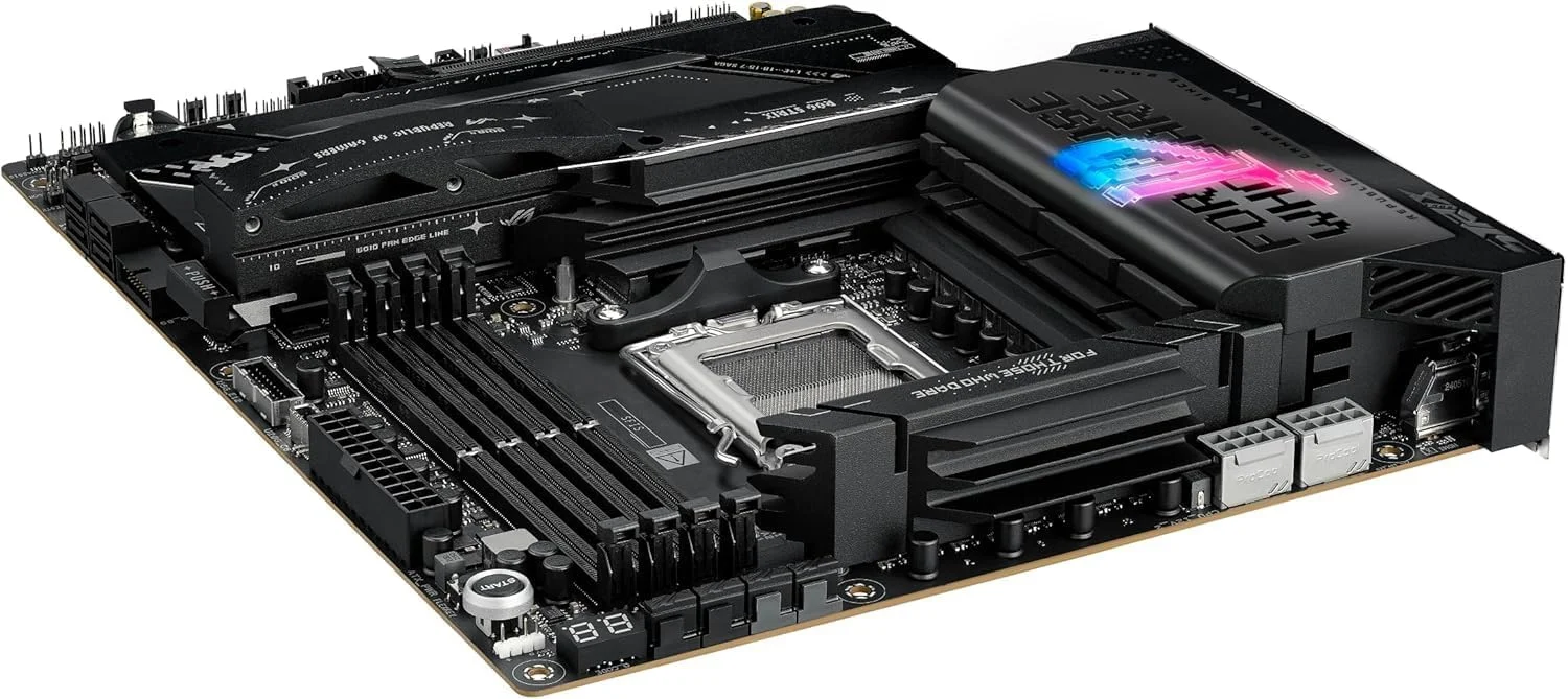 مادربرد گیمینگ ایسوس ROG Strix X870E-E WiFi – سوکت AMD AM5، چیپست X870E، PCIe 5.0، USB4، Wi-Fi 7