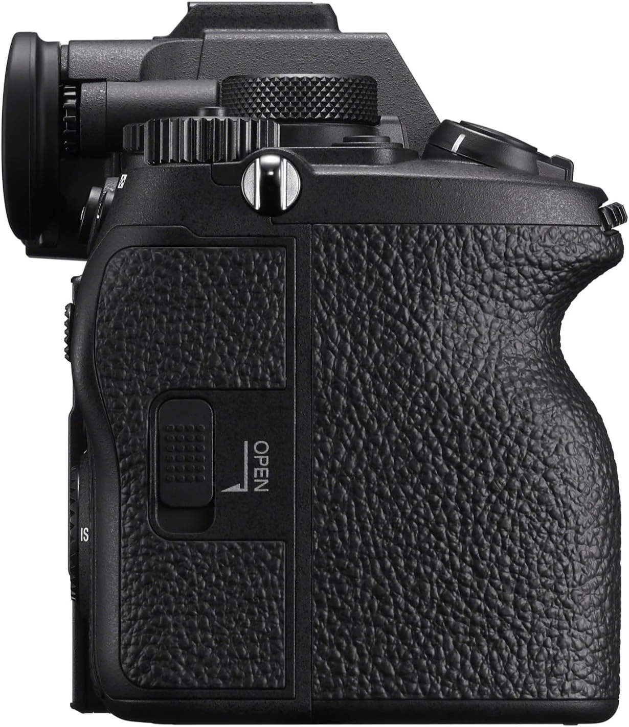 دوربین بدون آینه فول فریم Sony Alpha 7R V با سنسور 61.0 مگاپیکسلی Exmor R CMOS با نور پس زمینه، مشکی