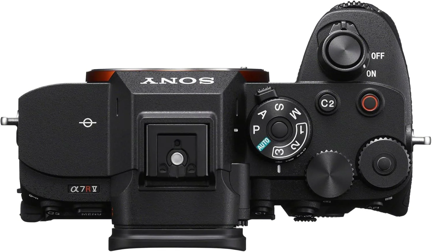 دوربین بدون آینه فول فریم Sony Alpha 7R V با سنسور 61.0 مگاپیکسلی Exmor R CMOS با نور پس زمینه، مشکی