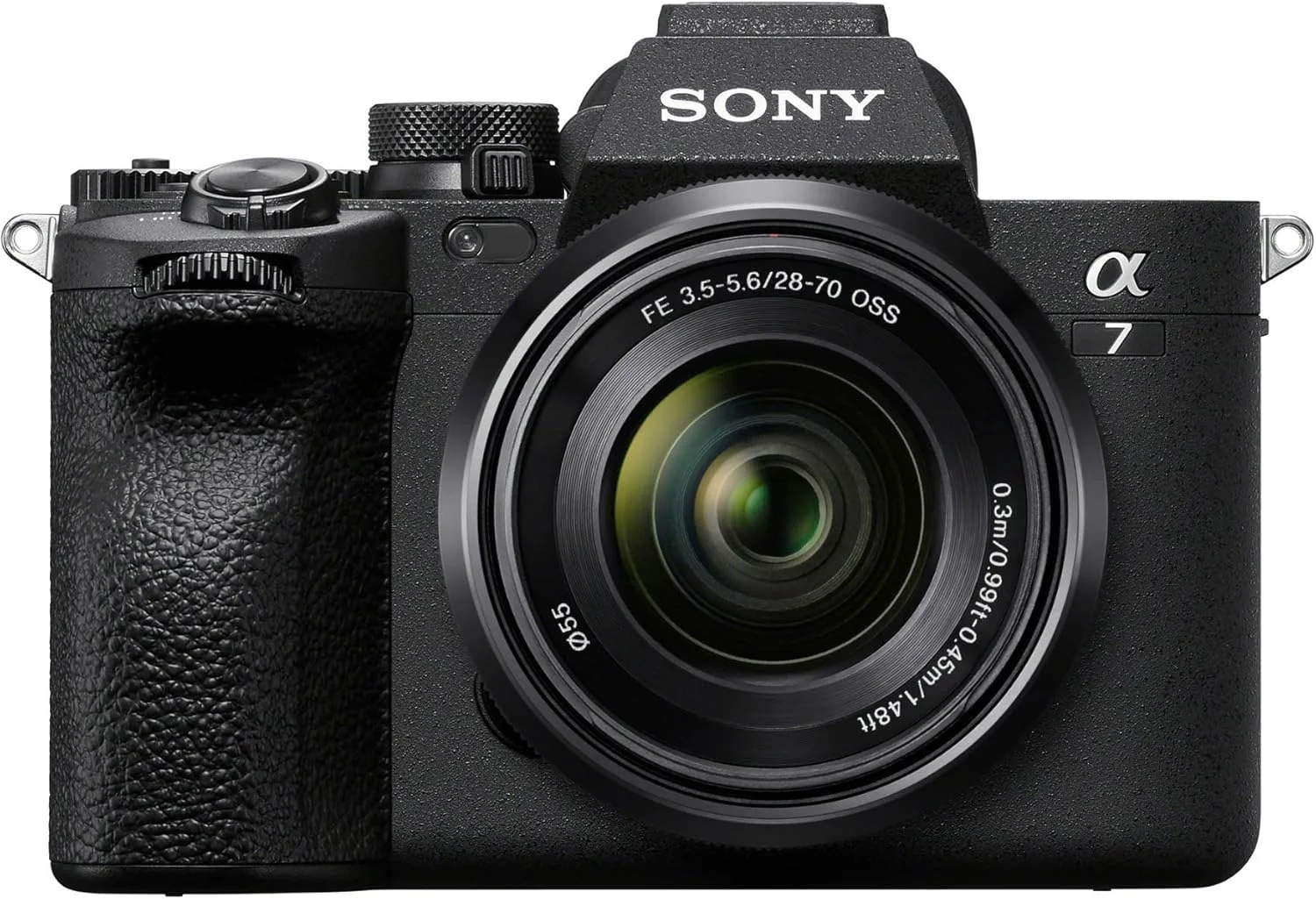 کیت دوربین بدون آینه سونی Alpha 7 IV (28-70mm) - مشکی - فول فریم 33 مگاپیکسل - فیلمبرداری 4K60p - لرزشگیر 5 محوره - پردازنده BIONZ XR - فوکوس خودکار هیبریدی سریع 759 نقطه ای - فوکوس خودکار چشم در زمان واقعی