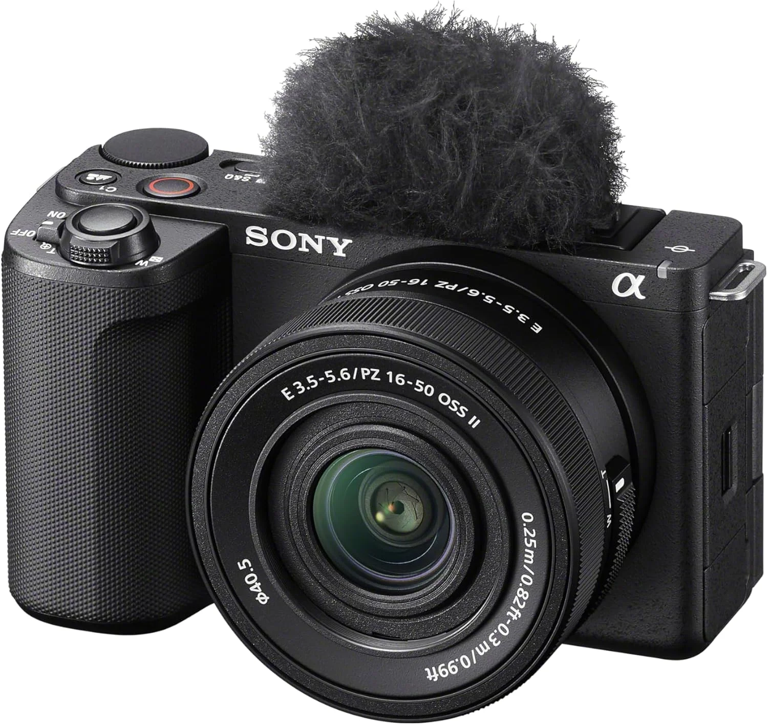 دوربین فیلمبرداری بدون آینه Sony Alpha ZV-E10 II K با لنز قابل تعویض APS-C به همراه لنز زوم برقی 16-50 میلی‌متری f/3.5-5.6