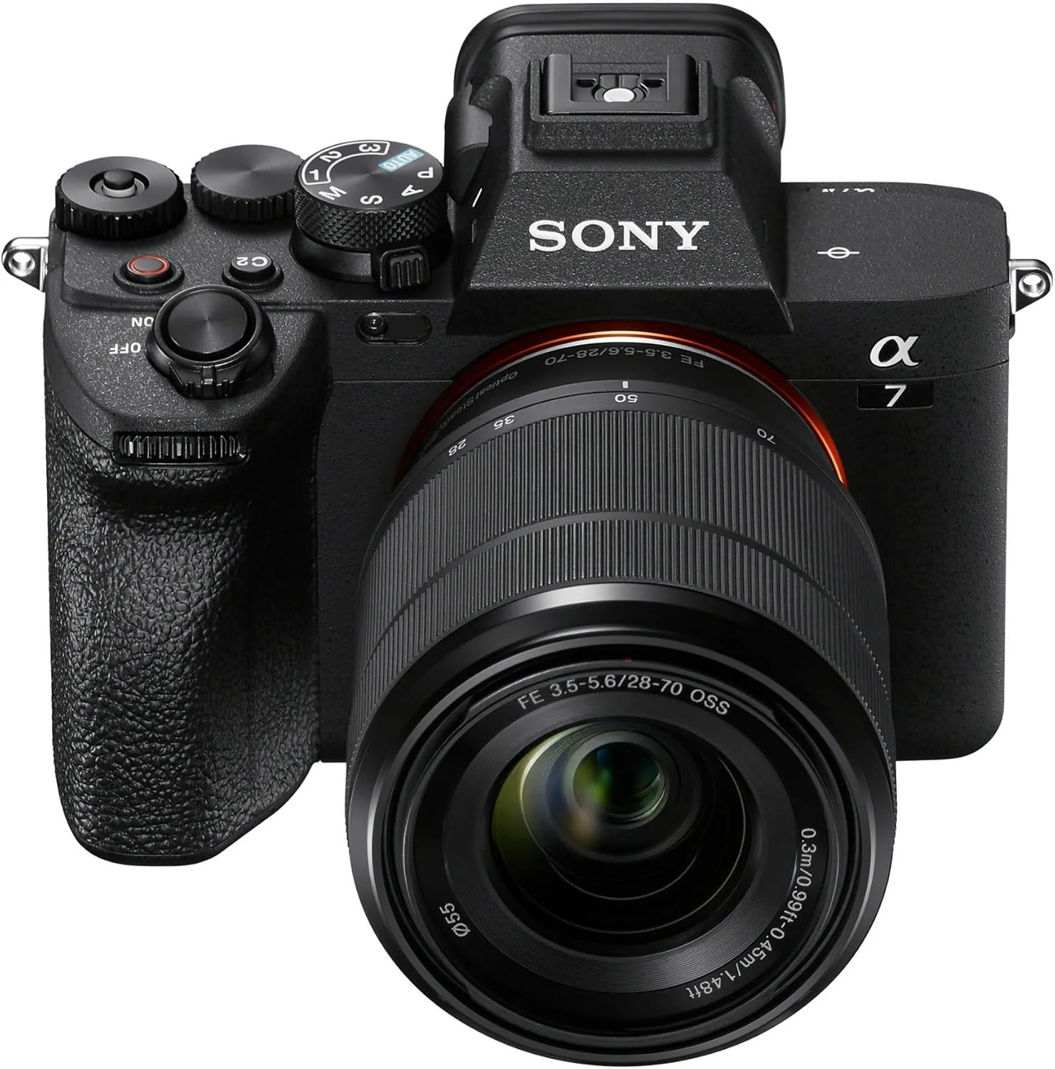 کیت دوربین بدون آینه سونی Alpha 7 IV (28-70mm) - مشکی - فول فریم 33 مگاپیکسل - فیلمبرداری 4K60p - لرزشگیر 5 محوره - پردازنده BIONZ XR - فوکوس خودکار هیبریدی سریع 759 نقطه ای - فوکوس خودکار چشم در زمان واقعی