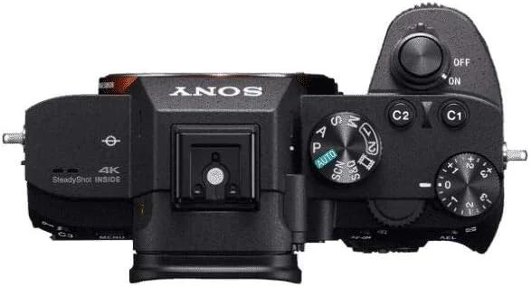 دوربین بدون آینه فول فریم سونی آلفا A7 III با سنسور CMOS فول فریم 35 میلی متری با طراحی نور پس زمینه، مدل Ilce7M3 - مشکی، فقط بدنه