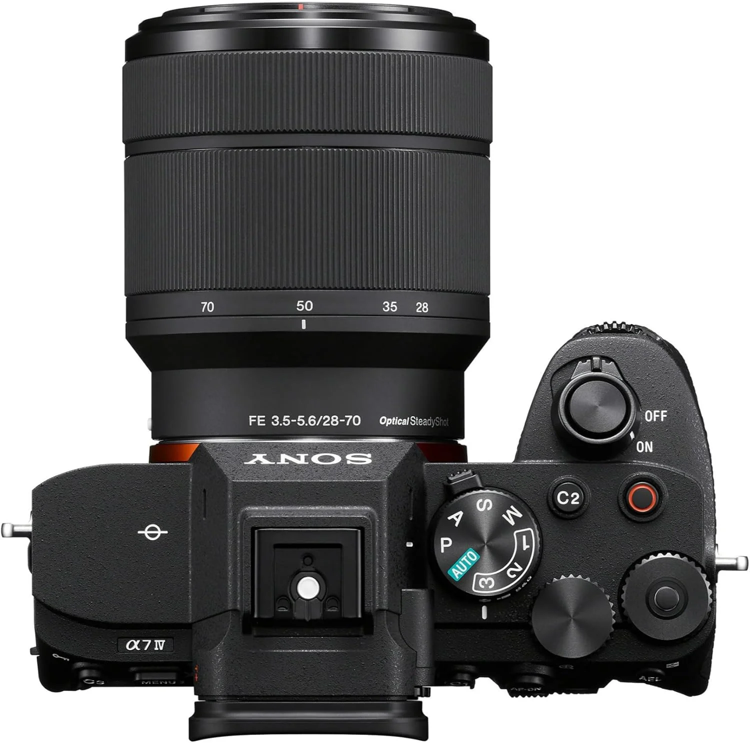 کیت دوربین بدون آینه سونی Alpha 7 IV (28-70mm) - مشکی - فول فریم 33 مگاپیکسل - فیلمبرداری 4K60p - لرزشگیر 5 محوره - پردازنده BIONZ XR - فوکوس خودکار هیبریدی سریع 759 نقطه ای - فوکوس خودکار چشم در زمان واقعی