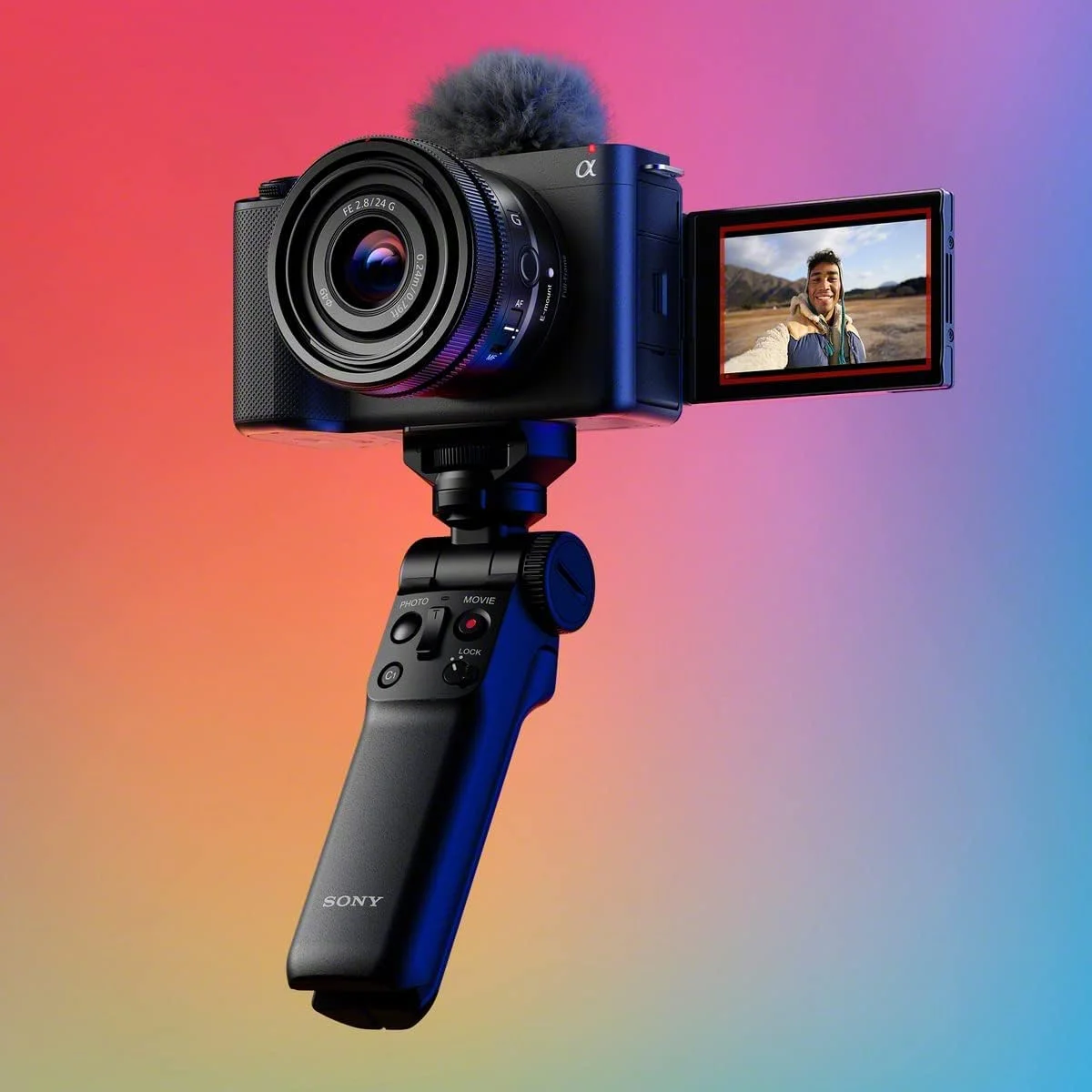 دوربین ولاگ بدون آینه فول فریم Sony Alpha ZV-E1 با حسگر 12.1 مگاپیکسلی Exmor R - بدنه مشکی دوربین ولاگ بدون آینه فول فریم Sony Alpha ZV-E1 با حسگر 12.1 مگاپیکسلی Exmor R - بدنه مشکی