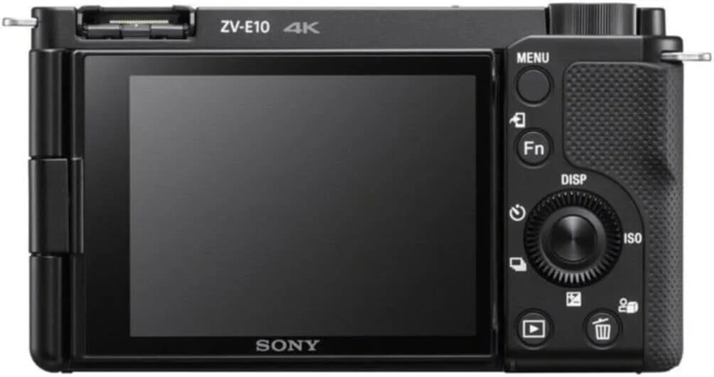 دوربین ولاگینگ سونی آلفا ZV E10 APS C بدون آینه با لنز قابل تعویض، صفحه نمایش متغیر برای ولاگینگ، فیلمبرداری 4K، فوکوس خودکار چشم در زمان واقعی، مشکی، ZVE10BDI.EU دوربین ولاگینگ سونی آلفا ZV E10 APS C بدون آینه با لنز قابل تعویض، صفحه نمایش متغیر برای ولاگینگ، فیلمبرداری 4K، فوکوس خودکار چشم در زمان واقعی، مشکی، ZVE10BDI.EU