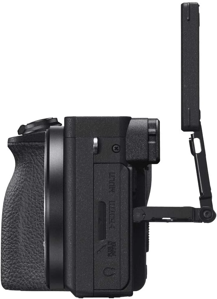 دوربین دیجیتال بدون آینه سونی آلفا ILCE-6600 با حسگر APS-C و رزولوشن 24.2 مگاپیکسل (فقط بدنه) (فوکوس خودکار سریع، فوکوس خودکار چشم در زمان واقعی، ردیابی در زمان واقعی، دوربین فیلمبرداری 4K، LCD شیب دار)، مشکی دوربین دیجیتال بدون آینه سونی آلفا ILCE-6600 با حسگر APS-C و رزولوشن 24.2 مگاپیکسل (فقط بدنه) (فوکوس خودکار سریع، فوکوس خودکار چشم در زمان واقعی، ردیابی در زمان واقعی، دوربین فیلمبرداری 4K، LCD شیب دار)، مشکی