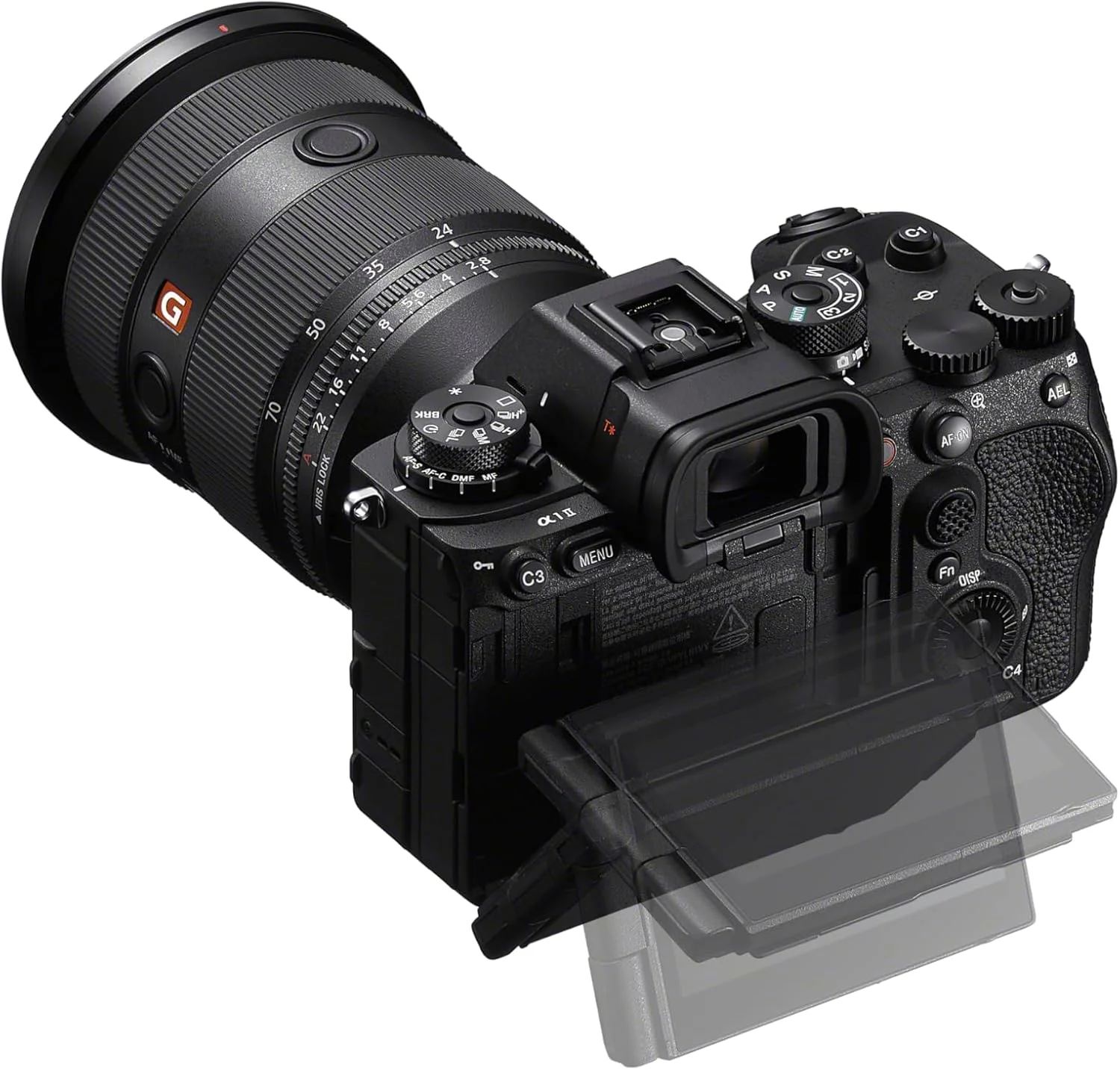دوربین بدون آینه فول فریم Sony Alpha 1 II با لنز قابل تعویض، 50.1 مگاپیکسل، 8K 30p/ 4K 120p، مدل 2024 دوربین بدون آینه فول فریم Sony Alpha 1 II با لنز قابل تعویض، 50.1 مگاپیکسل، 8K 30p/ 4K 120p، مدل 2024