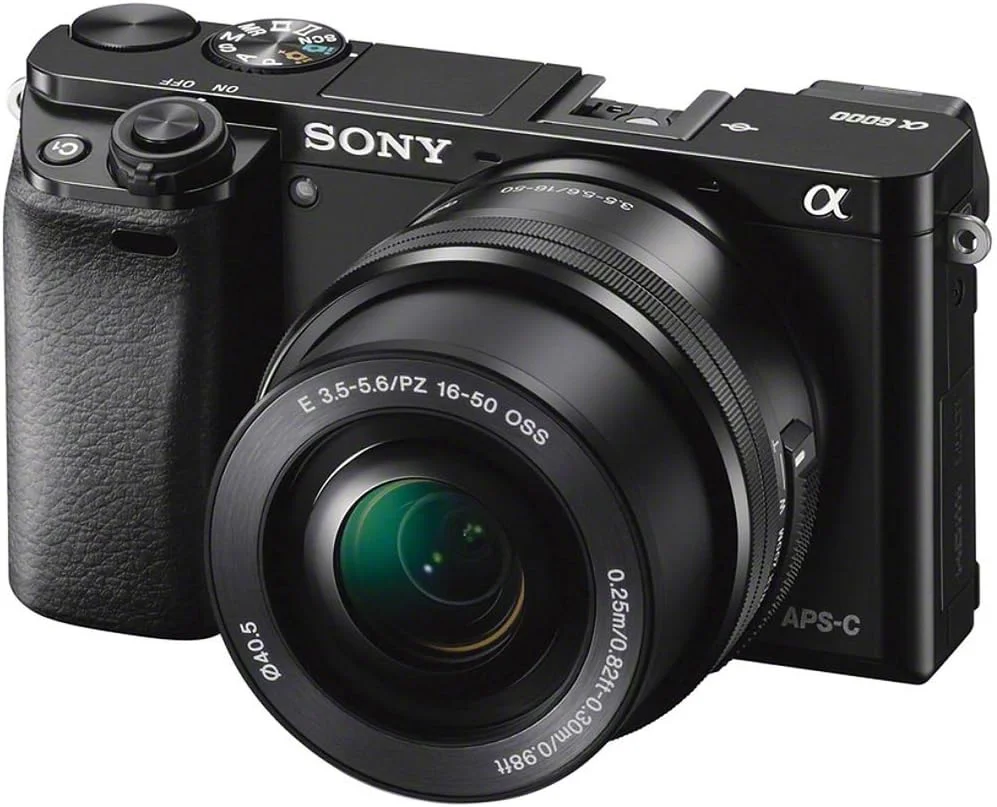 دوربین دیجیتال بدون آینه سونی آلفا a6000 با حسگر 24.3 مگاپیکسل و LCD 3.0 اینچی (مشکی) به همراه لنز زوم برقی 16-50 میلیمتری دوربین دیجیتال بدون آینه سونی آلفا a6000 با حسگر 24.3 مگاپیکسل و LCD 3.0 اینچی (مشکی) به همراه لنز زوم برقی 16-50 میلیمتری