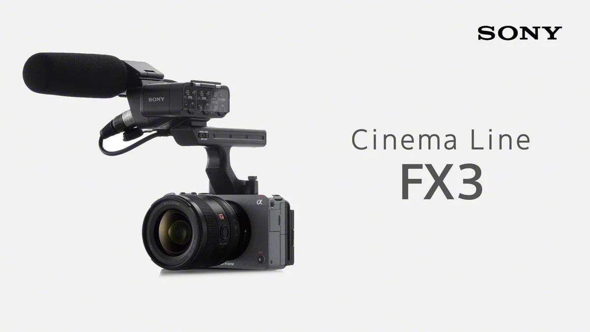 دوربین سینمایی فول فریم سونی fx3، مدل ilme fx3، مشکی دوربین سینمایی فول فریم سونی fx3، مدل ilme fx3، مشکی