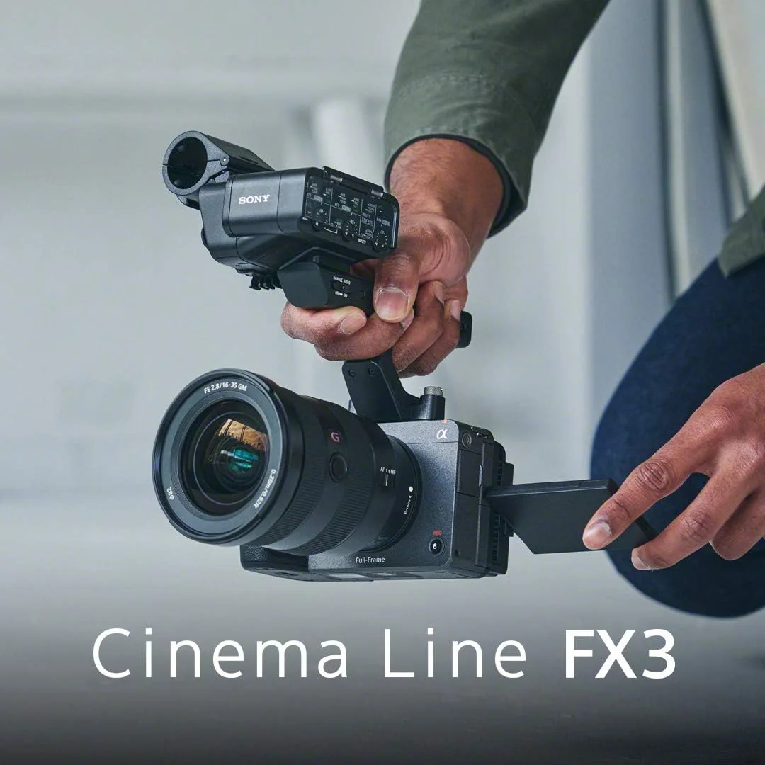 دوربین سینمایی فول فریم سونی fx3، مدل ilme fx3، مشکی دوربین سینمایی فول فریم سونی fx3، مدل ilme fx3، مشکی