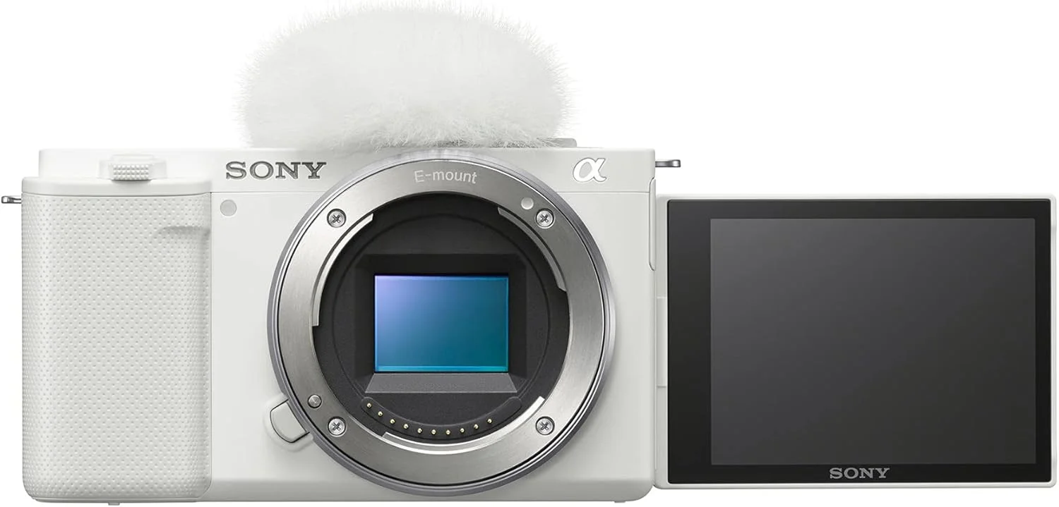 دوربین ولاگ بدون آینه Sony Alpha ZV-E10 - APS-C با لنز قابل تعویض - سفید