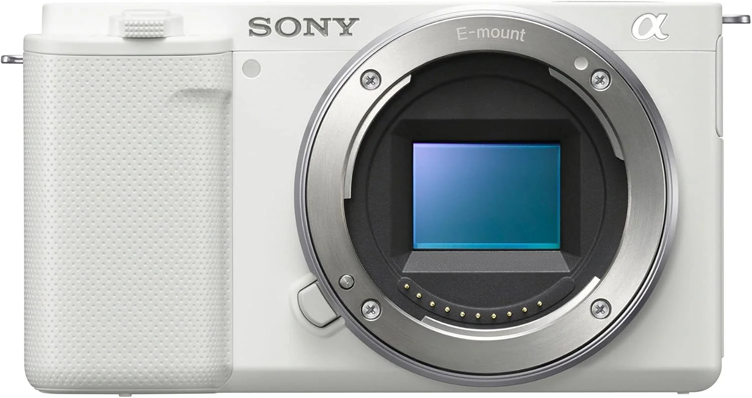 دوربین ولاگ بدون آینه Sony Alpha ZV-E10 - APS-C با لنز قابل تعویض - سفید دوربین ولاگ بدون آینه Sony Alpha ZV-E10 - APS-C با لنز قابل تعویض - سفید