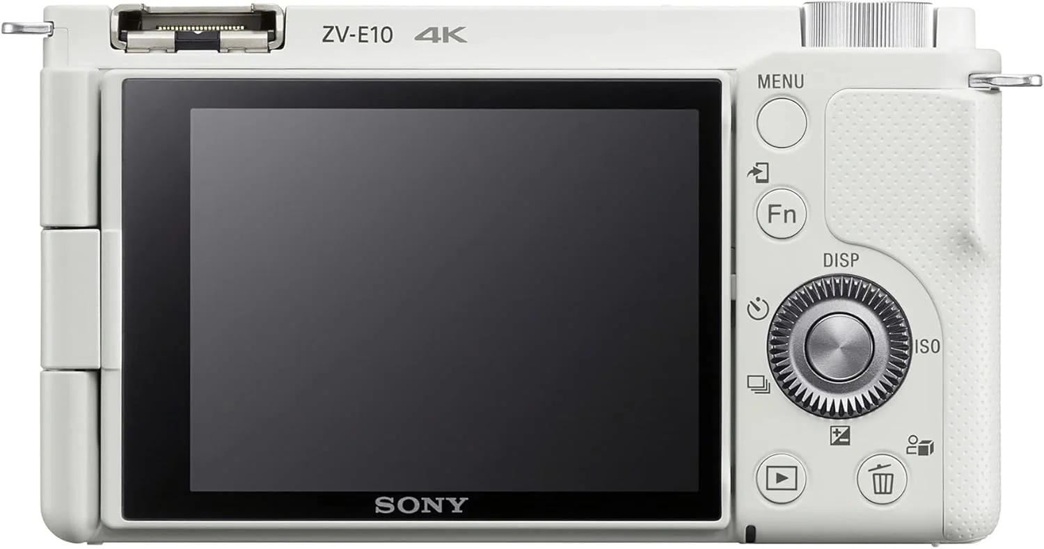 دوربین ولاگ بدون آینه Sony Alpha ZV-E10 - APS-C با لنز قابل تعویض - سفید دوربین ولاگ بدون آینه Sony Alpha ZV-E10 - APS-C با لنز قابل تعویض - سفید
