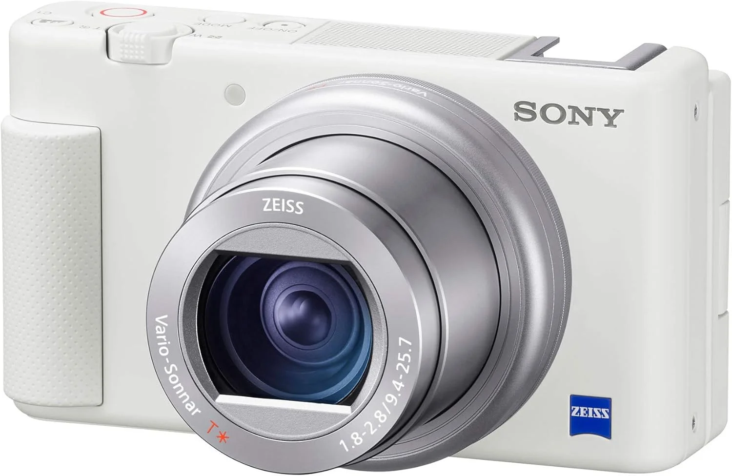 دوربین دیجیتال کامپکت 4K HD سونی ZV-1 برای تولیدکنندگان محتوا (سفید) به همراه بسته لوازم جانبی سونی، کارت خوان حافظه، کیف دوربین با کیت تمیز کننده و نرم افزار عکس (5 قطعه) دوربین دیجیتال کامپکت 4K HD سونی ZV-1 برای تولیدکنندگان محتوا (سفید) به همراه بسته لوازم جانبی سونی، کارت خوان حافظه، کیف دوربین با کیت تمیز کننده و نرم افزار عکس (5 قطعه)