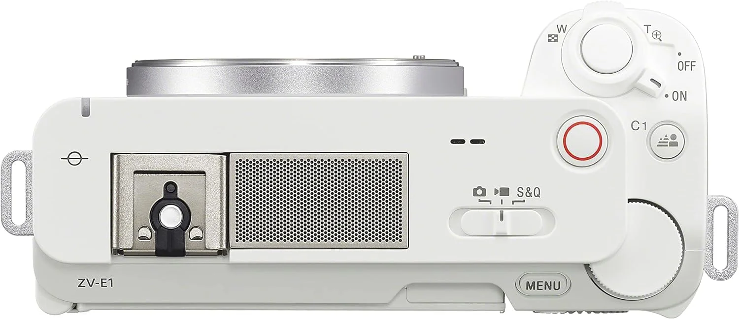 دوربین ولاگ بدون آینه فول فریم Sony Alpha ZV-E1 با لنز قابل تعویض - بدنه سفید دوربین ولاگ بدون آینه فول فریم Sony Alpha ZV-E1 با لنز قابل تعویض - بدنه سفید