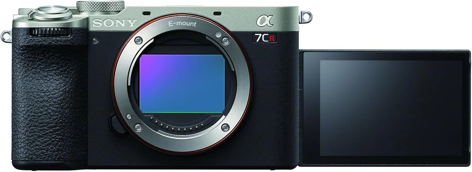 دوربین هیبریدی فول فریم Sony Alpha 7CR با لنز قابل تعویض - نقره ای