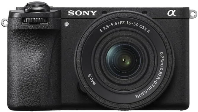 دوربین سونی آلفا 6700 - دوربین APS-C با لنز قابل تعویض، سنسور 26 مگاپیکسلی، فیلمبرداری 4K، تشخیص سوژه مبتنی بر هوش مصنوعی، فیلمبرداری Log، مدیریت LUT و لنز زوم E PZ 16-50mm F3.5-5.6 OSS II، مدل ILCE6700K/B