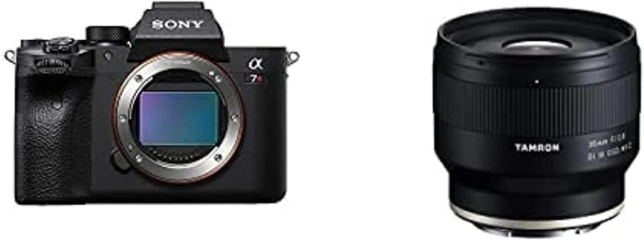 دوربین عکاسی بدون آینه فول فریم Sony Alpha 7R IV، 61 مگاپیکسل، مشکی، مدل ILCE-7RM4A به همراه لنز Tamron 35mm f/2.8 Di III OSD M1:2 برای مانت E سونی فول فریم/APS-C