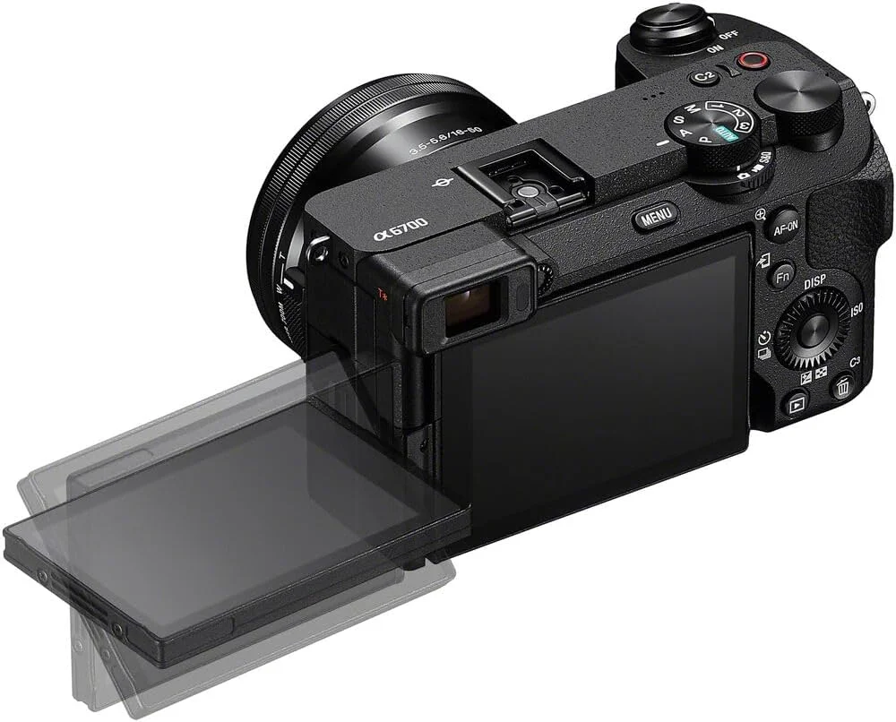 دوربین بدون آینه سونی آلفا a6700 APS-C 4K با کیت 2 لنز 16-50 میلیمتر و 55-210 میلیمتر مدل ILCE-6700L به همراه کیف عکاسی Deco Gear + فلاش + باتری اضافی + شارژر دوگانه + نرم افزار و کیت لوازم جانبی دوربین بدون آینه سونی آلفا a6700 APS-C 4K با کیت 2 لنز 16-50 میلیمتر و 55-210 میلیمتر مدل ILCE-6700L به همراه کیف عکاسی Deco Gear + فلاش + باتری اضافی + شارژر دوگانه + نرم افزار و کیت لوازم جانبی