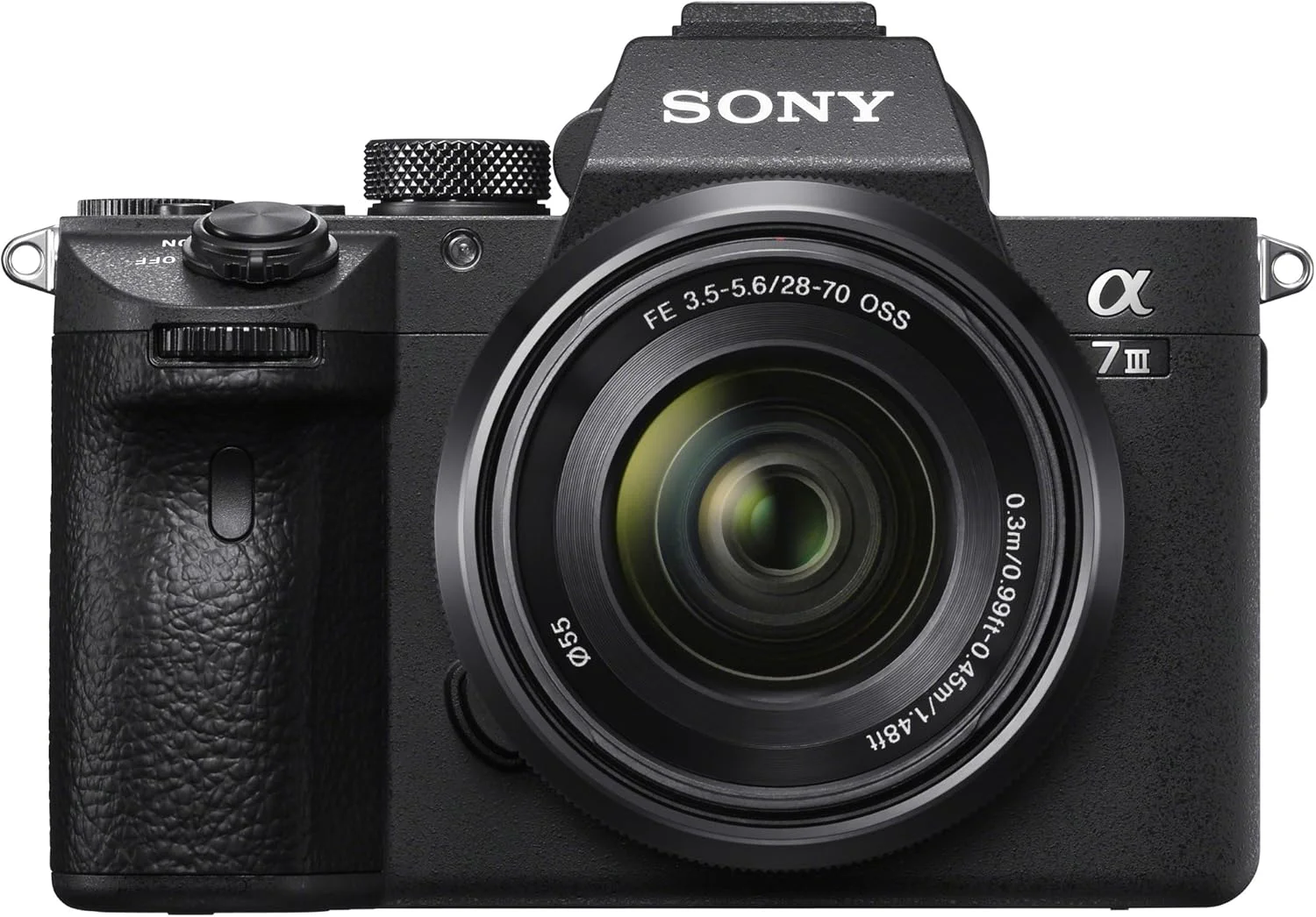 دوربین بدون آینه فول فریم سونی ILCE-7M3K/B a7III با کیت 2 لنز SEL2870 FE 28-70 mm F3.5-5.6 OSS + SEL50F18F FE 50mm F1.8 به همراه 2 عدد حافظه 64 گیگابایتی، کیف Deco Gear و لوازم جانبی (15 قطعه) دوربین بدون آینه فول فریم سونی ILCE-7M3K/B a7III با کیت 2 لنز SEL2870 FE 28-70 mm F3.5-5.6 OSS + SEL50F18F FE 50mm F1.8 به همراه 2 عدد حافظه 64 گیگابایتی، کیف Deco Gear و لوازم جانبی (15 قطعه)