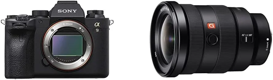 دوربین بدون آینه فول فریم سونی Alpha 9 ii مدل ILCE-9M2 به همراه لنز زوم واید انگل Sony FE 16-35mm F2.8 G Master مدل SEL1635GM