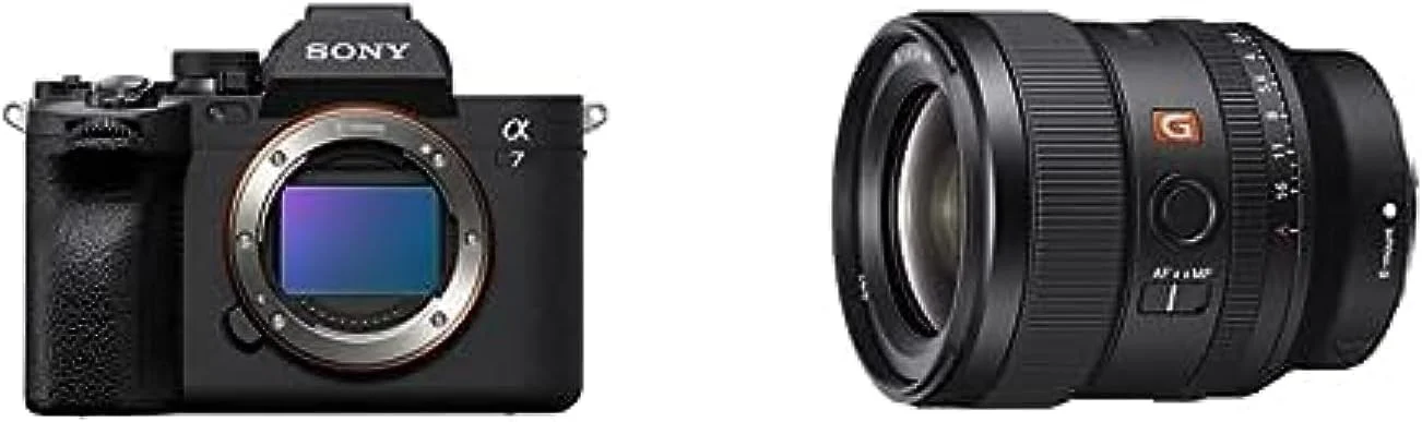 دوربین بدون آینه فول فریم Sony Alpha 7 IV با لنز قابل تعویض، سنسور تصویر CMOS Exmor R با نور پس زمینه فول فریم 33 مگاپیکسلی به همراه لنز SEL24F14GM 24mm F1.4 GM
