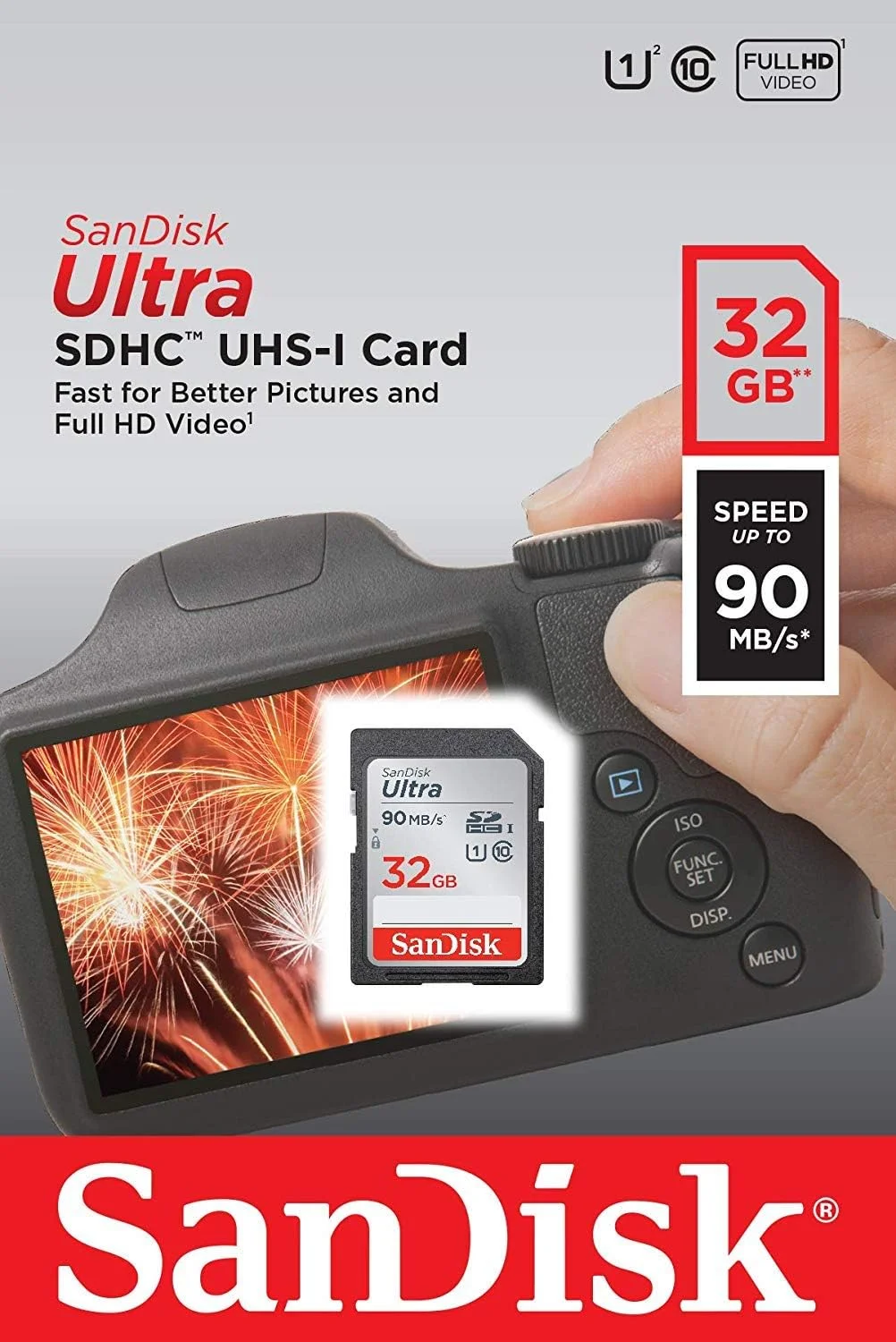 کارت حافظه SanDisk Sony DSCW800 SD Ultra 80mb/s برای دوربین دیجیتال Sony Cybershot مشکی/نقره ای 20.1 مگاپیکسل به همراه کارت خوان حافظه Everything But Stromboli (TM) آبی 32 گیگابایتی SD_Ultra_R6BKEBS کارت حافظه SanDisk Sony DSCW800 SD Ultra 80mb/s برای دوربین دیجیتال Sony Cybershot مشکی/نقره ای 20.1 مگاپیکسل به همراه کارت خوان حافظه Everything But Stromboli (TM) آبی 32 گیگابایتی SD_Ultra_R6BKEBS