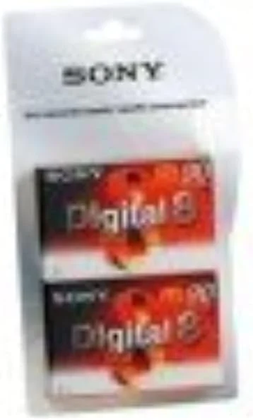 نوار کاست کمکوردر سونی - 8 میلی متری، فرمت دیجیتال 8، 60 دقیقه نوار کاست کمکوردر سونی - 8 میلی متری، فرمت دیجیتال 8، 60 دقیقه