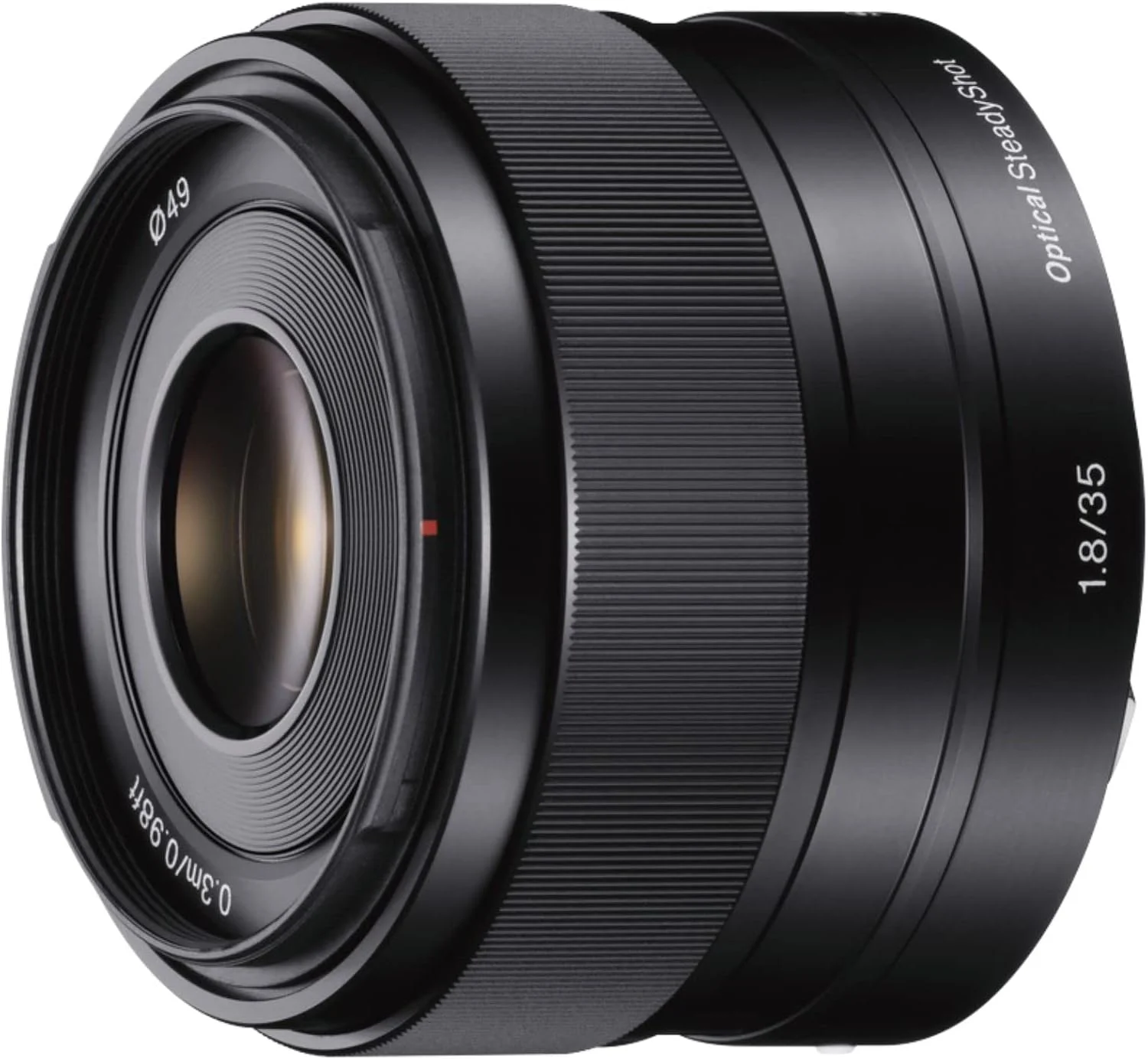 لنز سونی E 35mm F1.8 Oss، لنز چند منظوره جمع و جور E-Mount مدل Sel35F18، مشکی