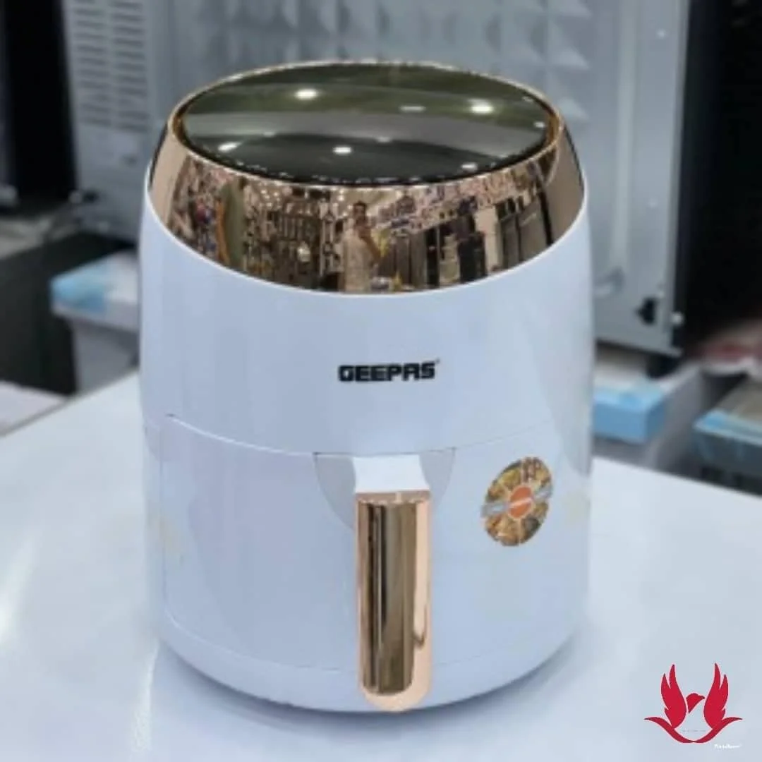 سرخ کن هوا دیجیتال Geepas با ظرفیت 3.5 لیتر، فناوری گردش هوای گرم 1400 وات برای پخت و پز بدون روغن، کم چرب، سرخ کردن خشک، غذای سالم، سبد نچسب، محافظت در برابر گرمای بیش از حد، 2 سال گارانتی، سفید سرخ کن هوا دیجیتال Geepas با ظرفیت 3.5 لیتر، فناوری گردش هوای گرم 1400 وات برای پخت و پز بدون روغن، کم چرب، سرخ کردن خشک، غذای سالم، سبد نچسب، محافظت در برابر گرمای بیش از حد، 2 سال گارانتی، سفید