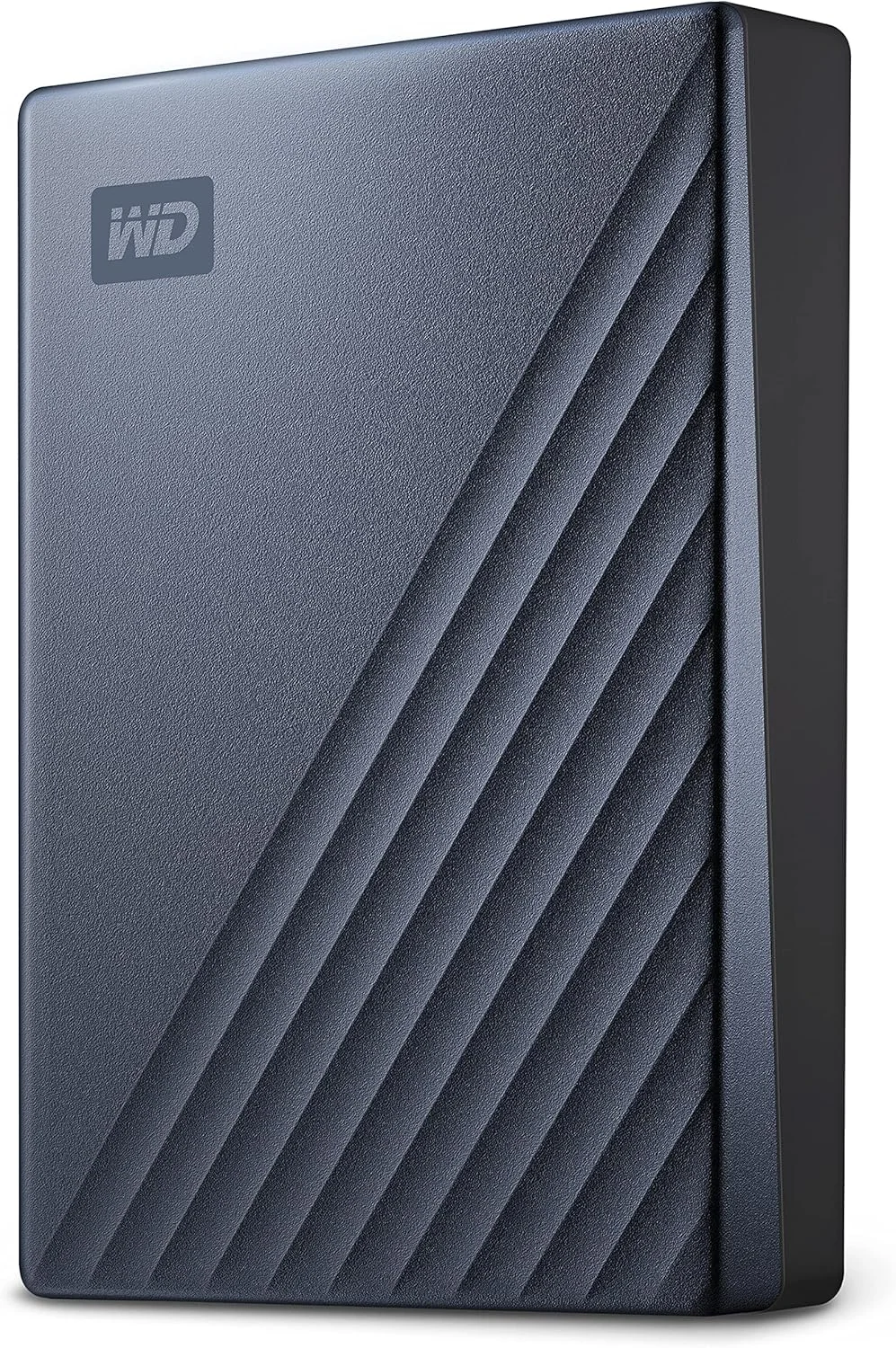 هارد اکسترنال قابل حمل وسترن دیجیتال مدل My Passport Ultra با ظرفیت 5 ترابایت، رنگ آبی، سازگار با USB-C و USB 3.1 - BFTM0050BBL-WESN