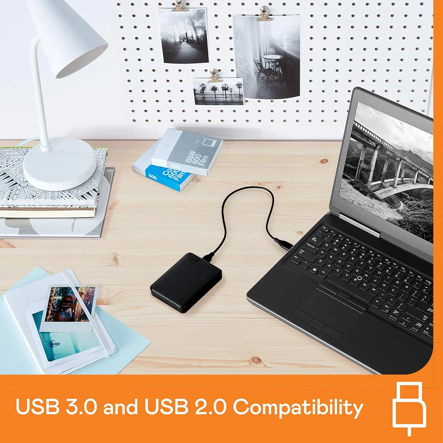 هارد اکسترنال قابل حمل وسترن دیجیتال مدل Elements با ظرفیت 1.5 ترابایت - USB 3.0، مشکی - WDBU6Y0015BBK-WESN هارد اکسترنال قابل حمل وسترن دیجیتال مدل Elements با ظرفیت 1.5 ترابایت - USB 3.0، مشکی - WDBU6Y0015BBK-WESN
