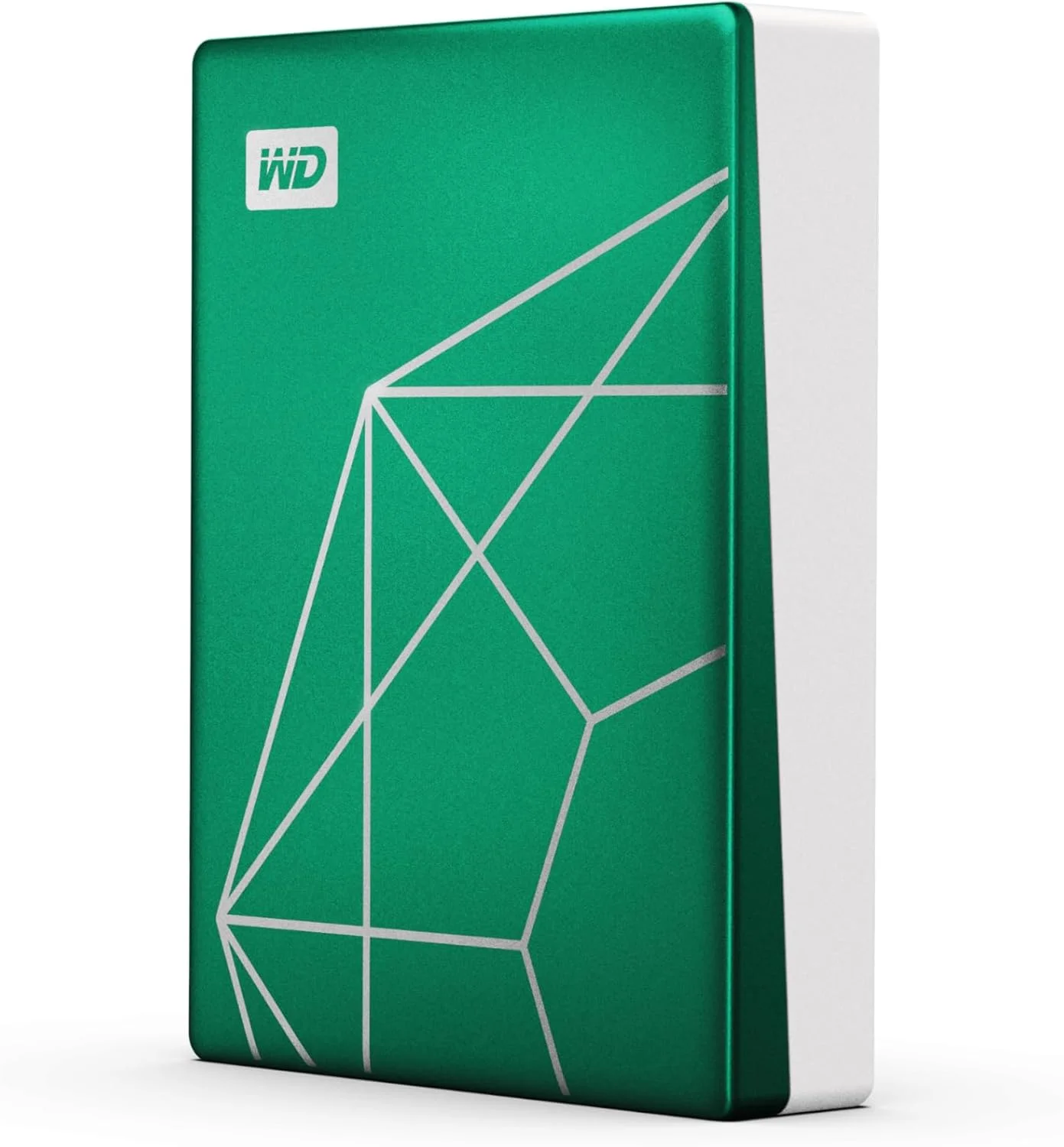 هارد اکسترنال قابل حمل وسترن دیجیتال مدل My Passport Ultra ظرفیت 6 ترابایت، دارای نرم افزار محافظت در برابر باج افزار، پشتیبان گیری و محافظت از رمز عبور - نسخه 20 سالگی زمردی