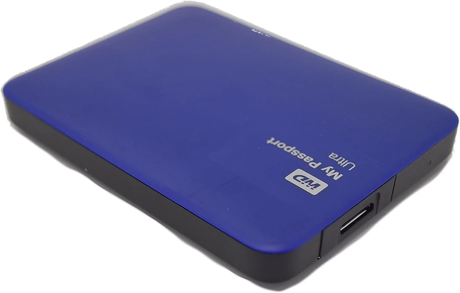 هارد اکسترنال قابل حمل و امن WD My Passport Ultra با ظرفیت 1 ترابایت و USB 3.0، آبی (مدل قدیمی) (WDBGPU0010BBL-NESN)