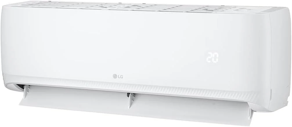 کولر گازی اسپلیت ال جی 18000 BTU 1.5 تن با کمپرسور روتاری و Wi-Fi، سفید