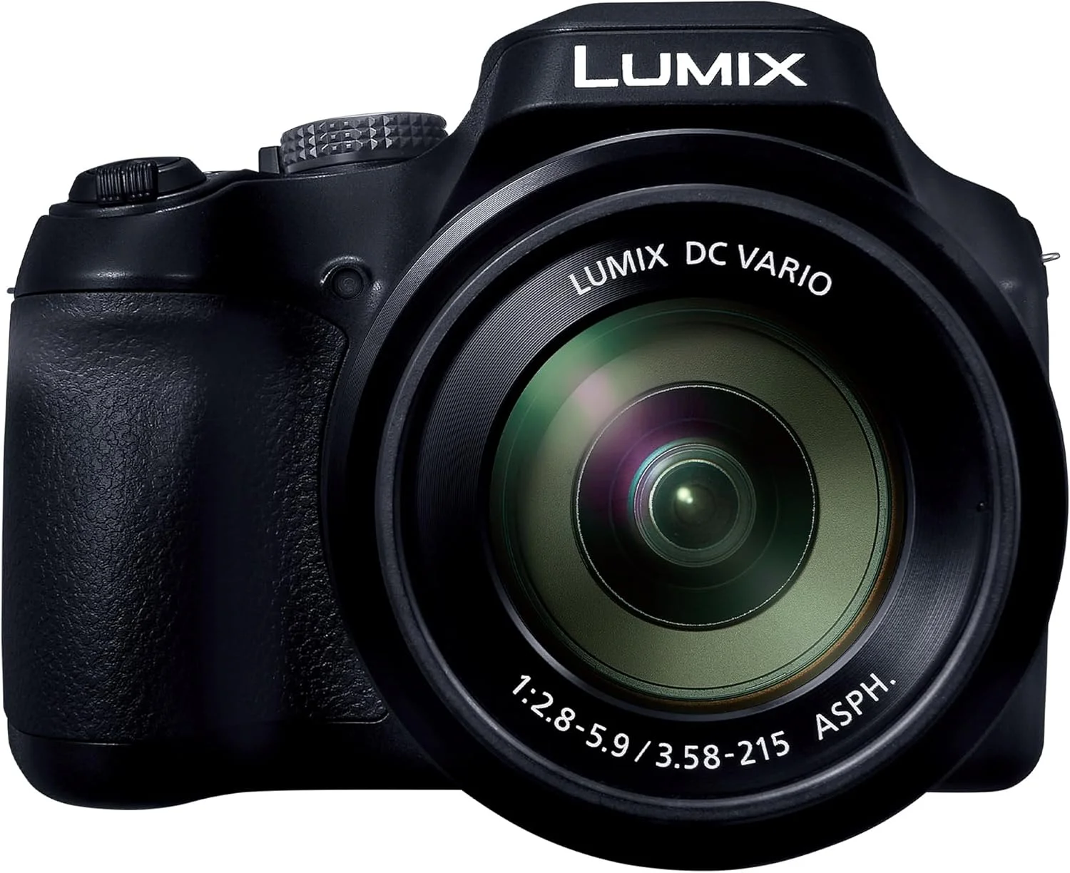 دوربین کامپکت پاناسونیک LUMIX FZ80D با زوم 20-1200 میلی‌متر، لنز Point and Shoot با لنز داخلی، ضبط ویدئو و عکس 4K، مدل DC-FZ80D