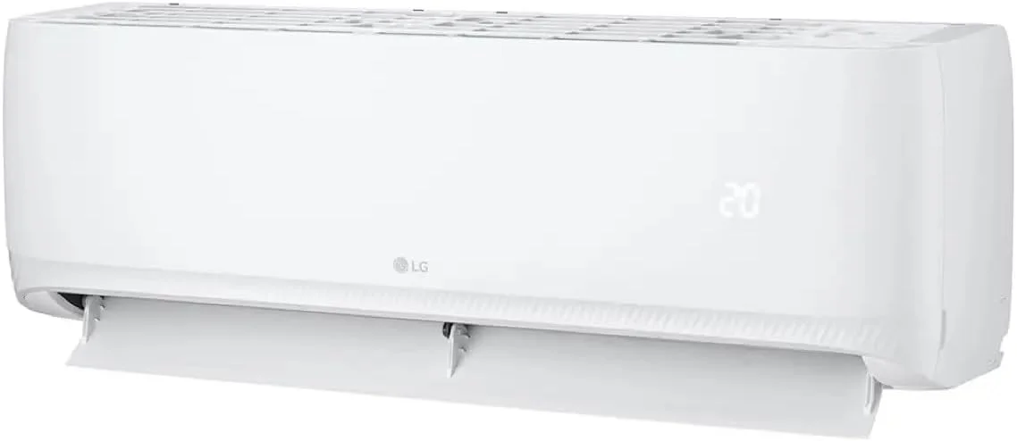 کولر گازی اسپلیت 24000 BTU ال جی 2 تن با کمپرسور روتاری و Wi-Fi، سفید