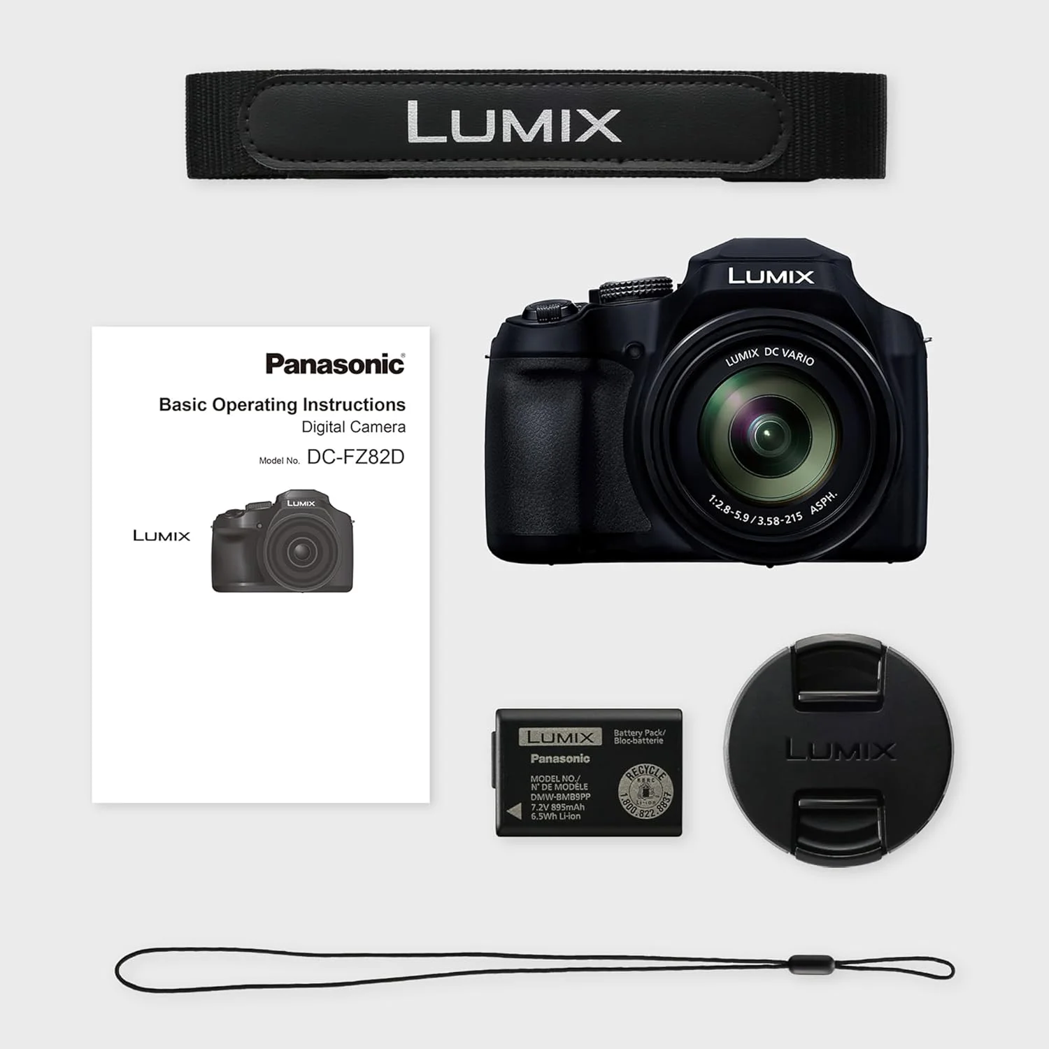 دوربین بریج پاناسونیک Lumix DC-FZ82DE-K با لنز 20-1200 میلیمتر F2.8-5.9، 18.1 مگاپیکسل، فیلم و عکس 4K، منظرهیاب زنده OLED، صفحه لمسی LCD، USB-C، مشکی دوربین بریج پاناسونیک Lumix DC-FZ82DE-K با لنز 20-1200 میلیمتر F2.8-5.9، 18.1 مگاپیکسل، فیلم و عکس 4K، منظرهیاب زنده OLED، صفحه لمسی LCD، USB-C، مشکی