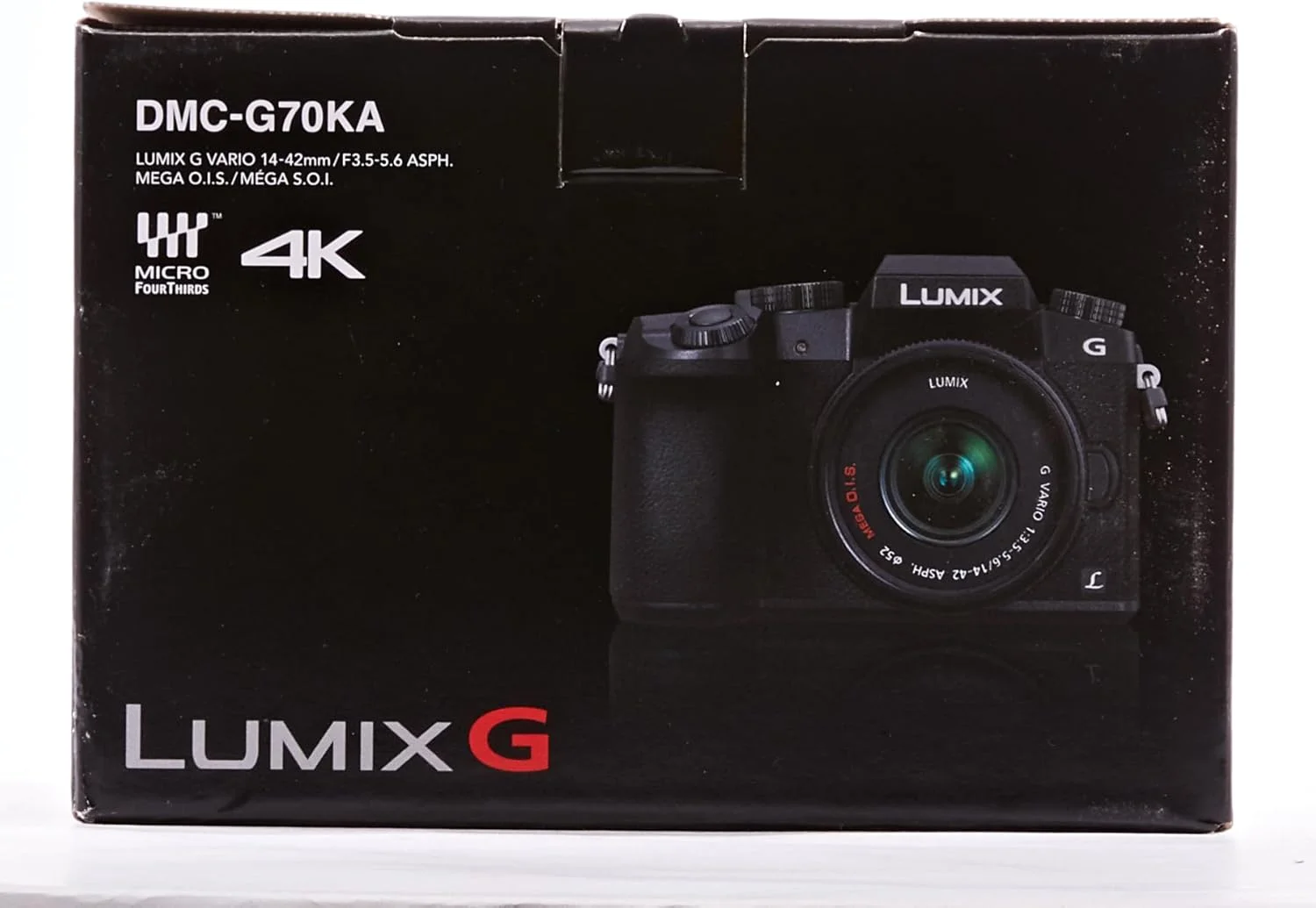 دوربین سیستم پاناسونیک Lumix G DMC-G70KAEGK با حسگر 16 مگاپیکسل، منظرهیاب OLED، صفحه لمسی OLED 7.5 سانتیمتری، عکس و فیلم 4K به همراه لنز H-FS14042E مشکی دوربین سیستم پاناسونیک Lumix G DMC-G70KAEGK با حسگر 16 مگاپیکسل، منظرهیاب OLED، صفحه لمسی OLED 7.5 سانتیمتری، عکس و فیلم 4K به همراه لنز H-FS14042E مشکی