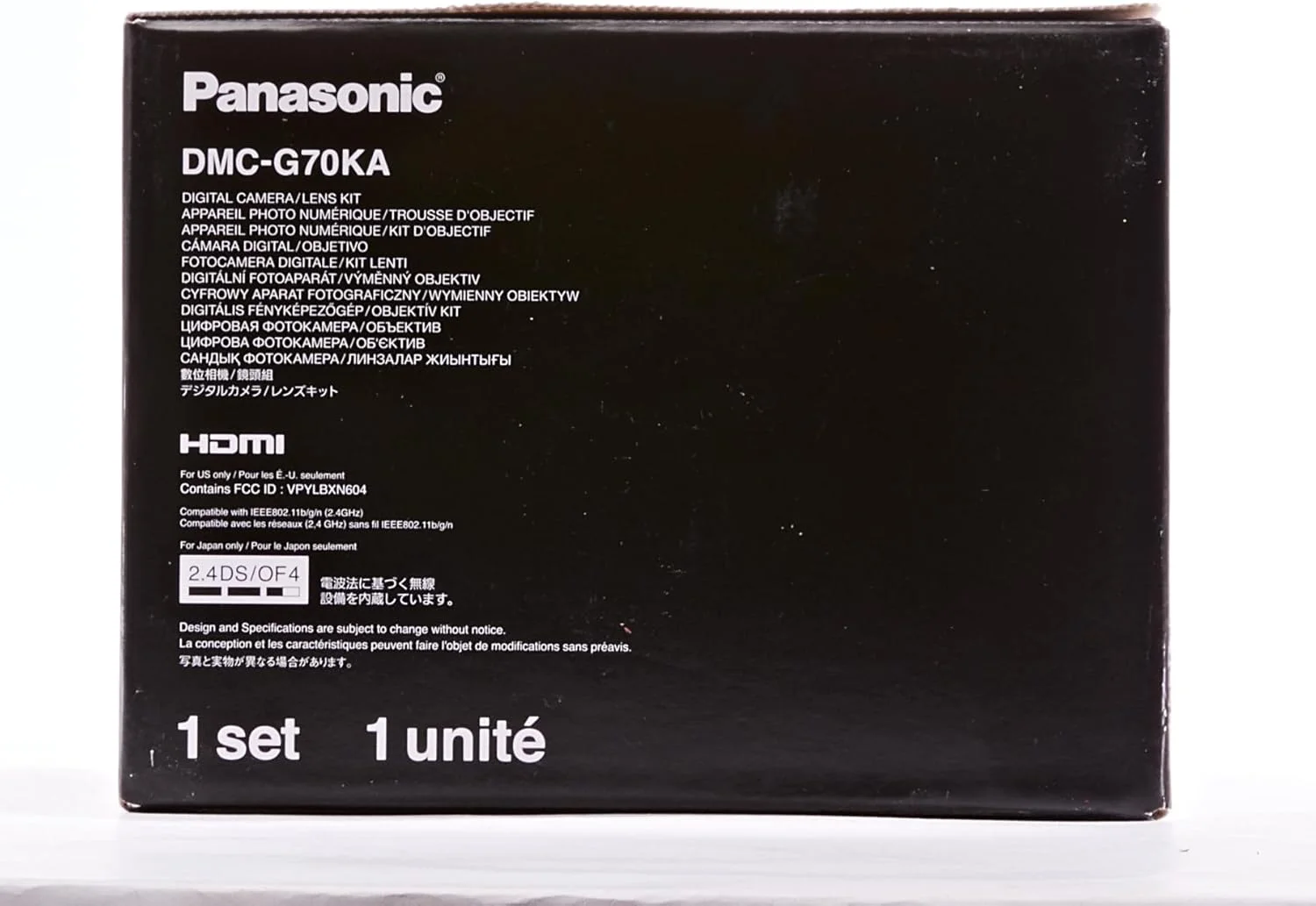 دوربین سیستم پاناسونیک Lumix G DMC-G70KAEGK با حسگر 16 مگاپیکسل، منظرهیاب OLED، صفحه لمسی OLED 7.5 سانتیمتری، عکس و فیلم 4K به همراه لنز H-FS14042E مشکی دوربین سیستم پاناسونیک Lumix G DMC-G70KAEGK با حسگر 16 مگاپیکسل، منظرهیاب OLED، صفحه لمسی OLED 7.5 سانتیمتری، عکس و فیلم 4K به همراه لنز H-FS14042E مشکی
