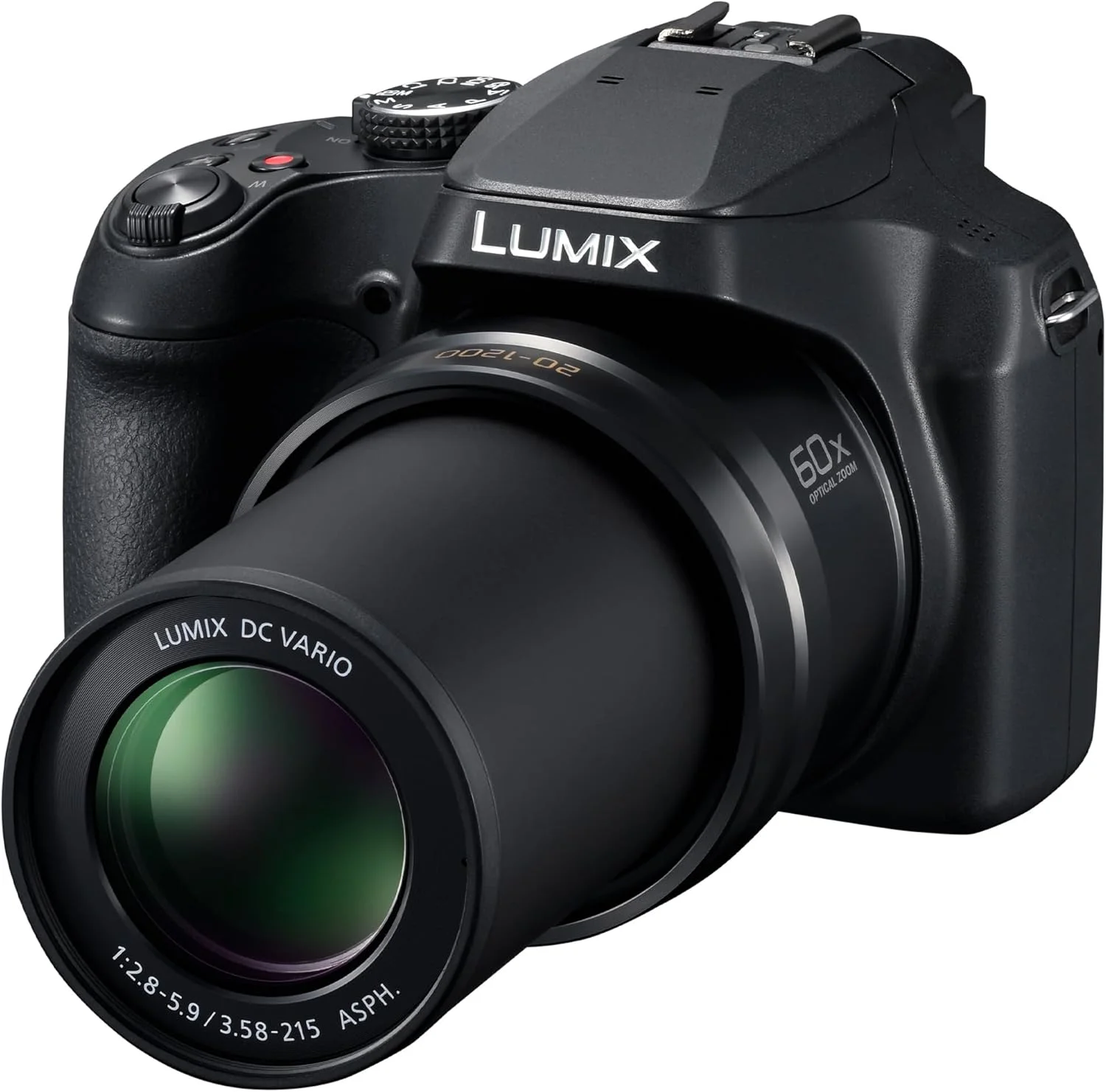 دوربین کامپکت پاناسونیک LUMIX FZ80D با زوم 20-1200 میلیمتر، لنز Point and Shoot با لنز داخلی، ضبط ویدئو و عکس 4K، مدل DC-FZ80D دوربین کامپکت پاناسونیک LUMIX FZ80D با زوم 20-1200 میلیمتر، لنز Point and Shoot با لنز داخلی، ضبط ویدئو و عکس 4K، مدل DC-FZ80D