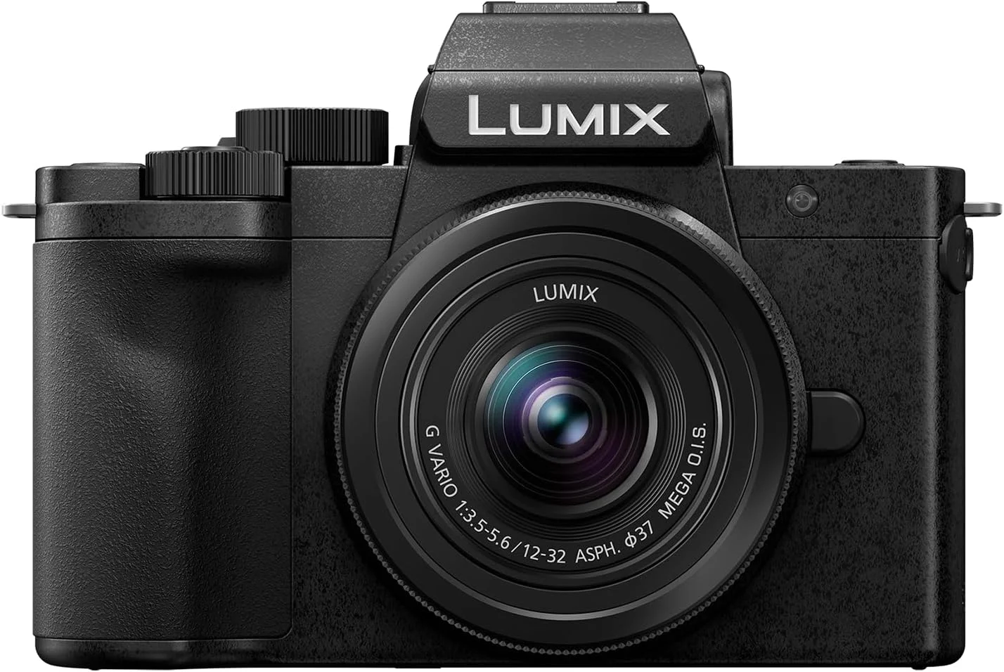 دوربین بدون آینه پاناسونیک Lumix DC-G100DKEGK Micro Four Thirds با لنز Lumix G Vario F3.5-5.6، 20.3 مگاپیکسل، فیلمبرداری 4K 30p و FHD 60، دوربین ولاگینگ، مانیتور با زاویه آزاد، USB-C، مشکی
