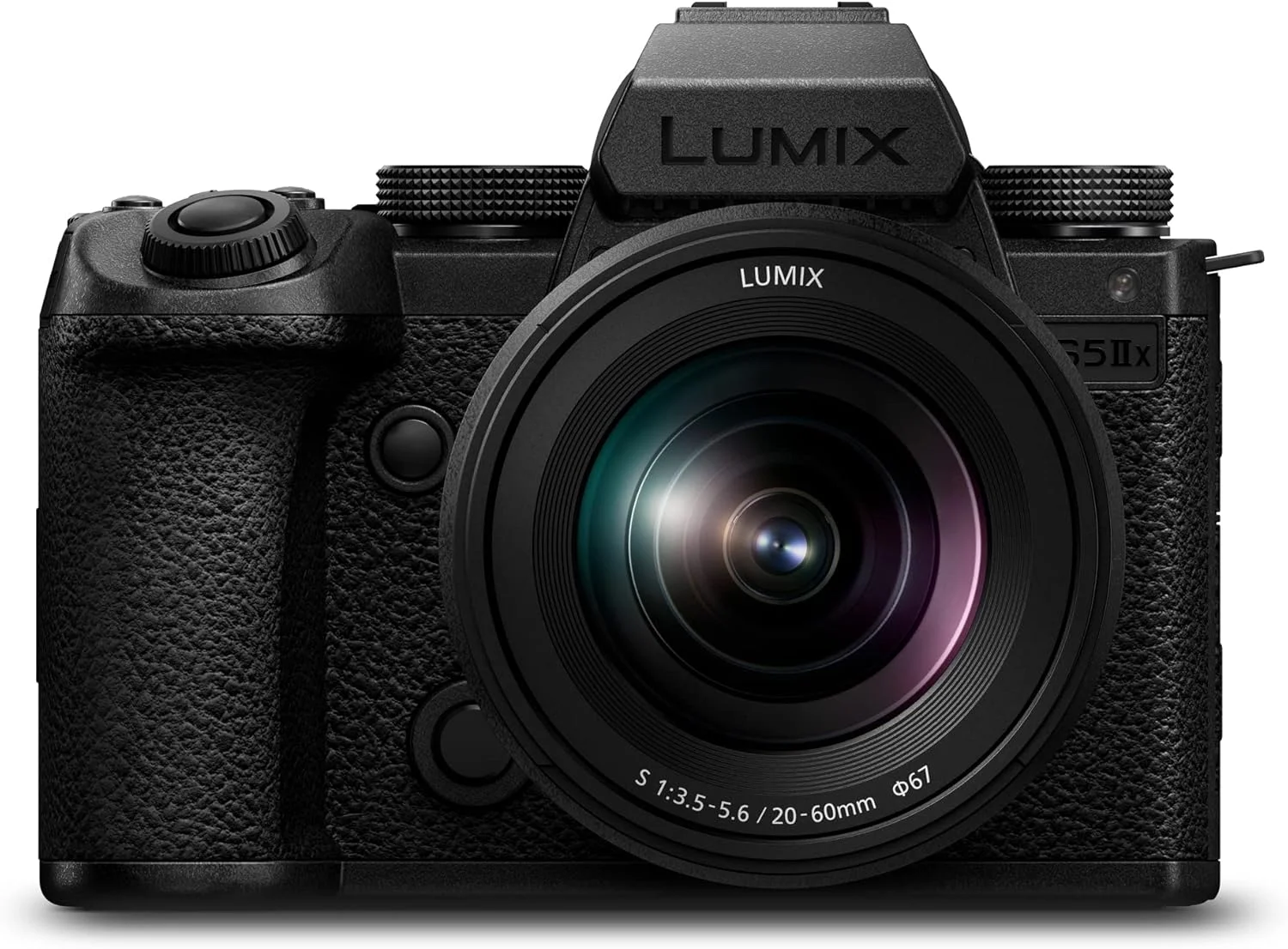 دوربین بدون آینه فول فریم پاناسونیک LUMIX S5IIX، ضبط نامحدود 6K/4K 10 بیتی، فوکوس خودکار هیبریدی فازی، Apple ProRes RAW و BRAW از طریق HDMI، ضبط USB-SSD، لرزشگیر تصویر دوگانه 5 محوره با لنز LUMIX 20-60mm