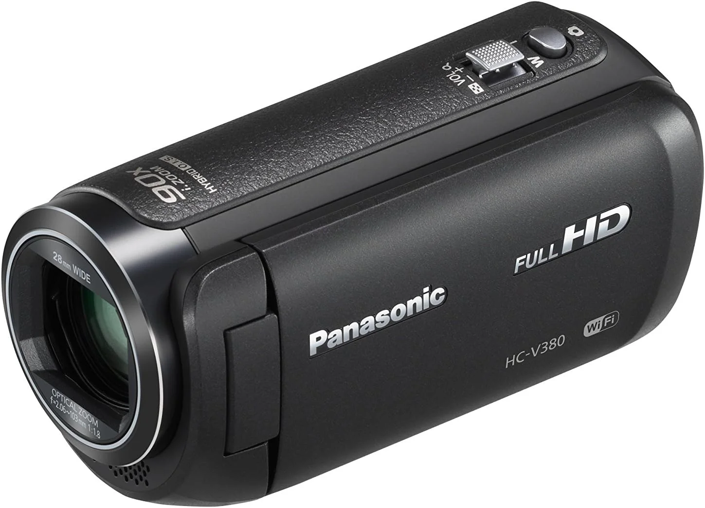 دوربین فیلمبرداری دستی پاناسونیک HC-V380EB-K Full-HD با زوم اپتیکال 50 برابر - مشکی دوربین فیلمبرداری دستی پاناسونیک HC-V380EB-K Full-HD با زوم اپتیکال 50 برابر - مشکی