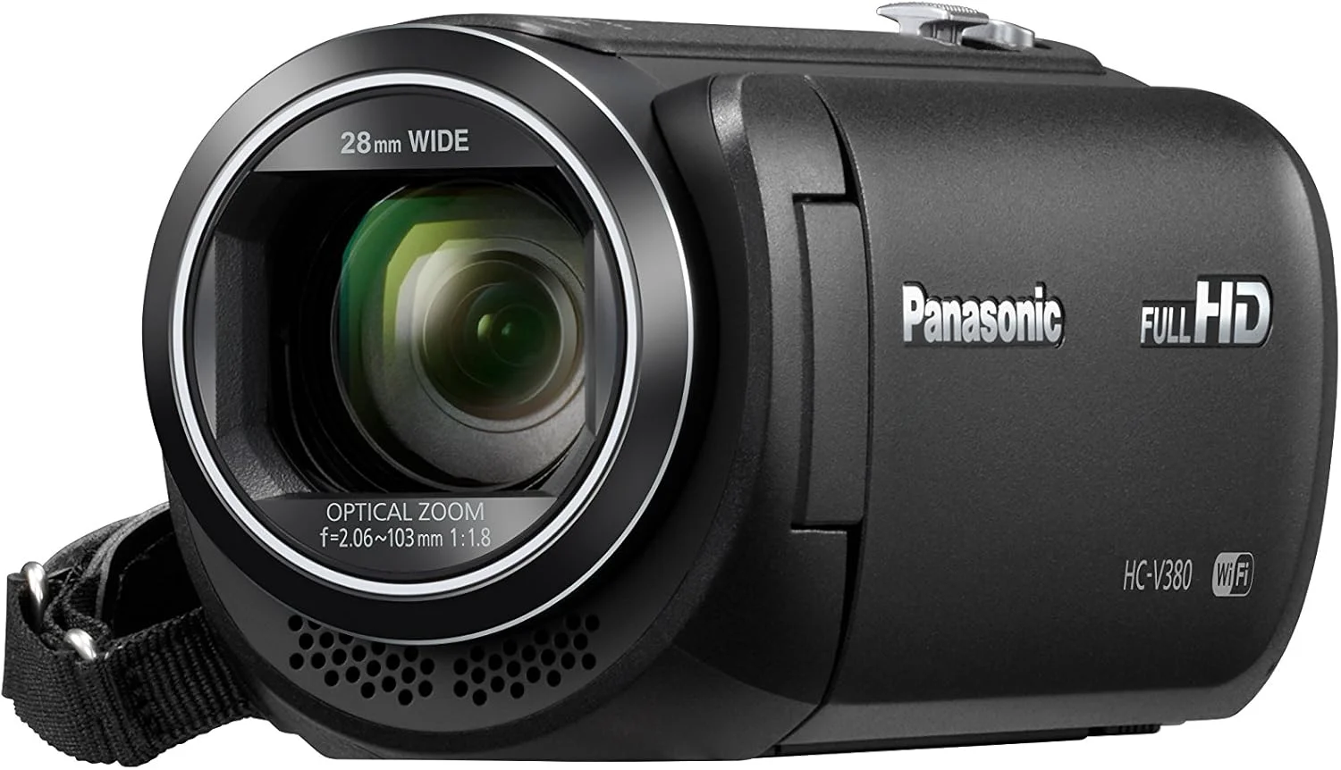 دوربین فیلمبرداری دستی پاناسونیک HC-V380EB-K Full-HD با زوم اپتیکال 50 برابر - مشکی دوربین فیلمبرداری دستی پاناسونیک HC-V380EB-K Full-HD با زوم اپتیکال 50 برابر - مشکی